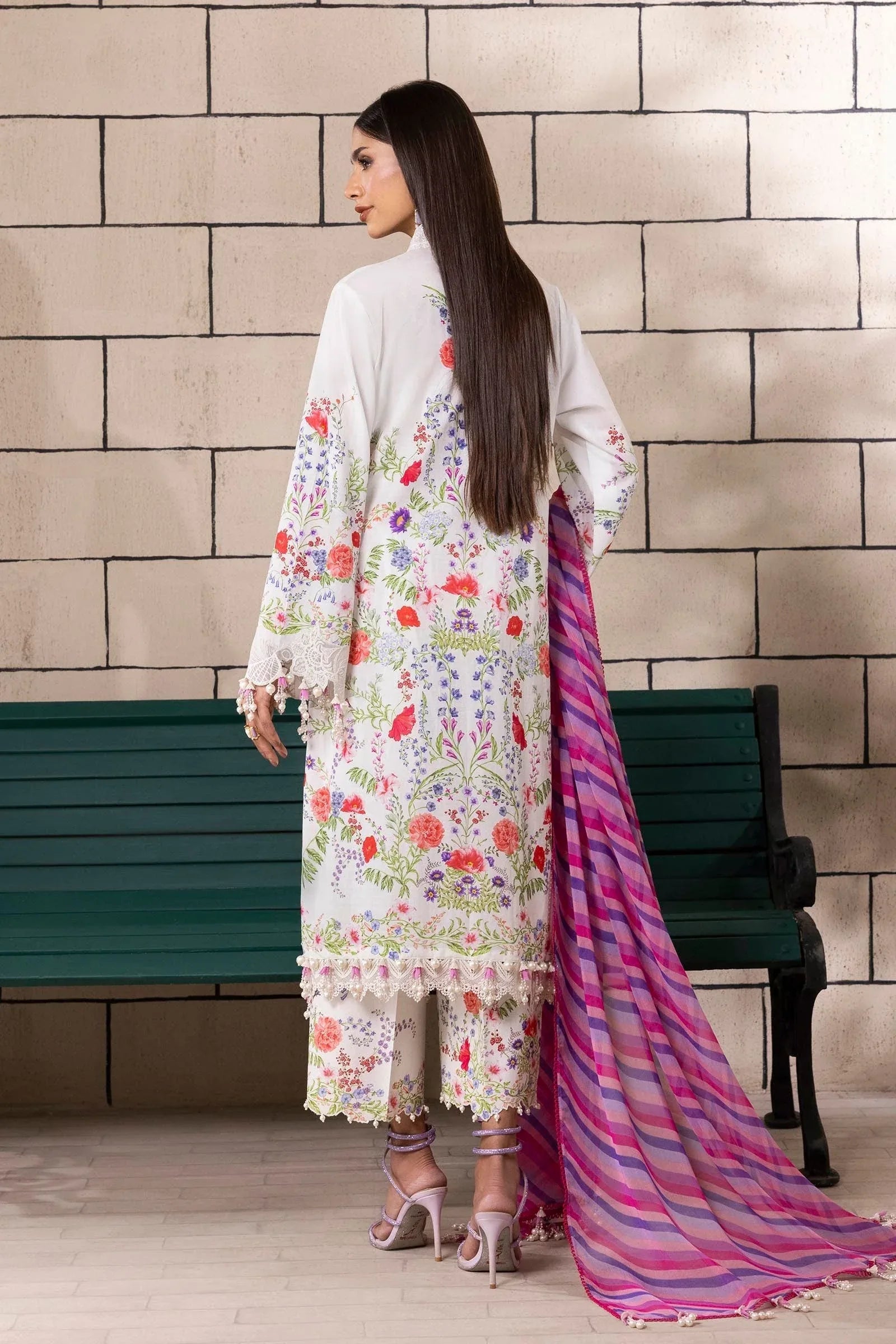 Sana Safinaz | Muzlin Spring 25 | M251-024A-3CI - Rang-e-Khaas