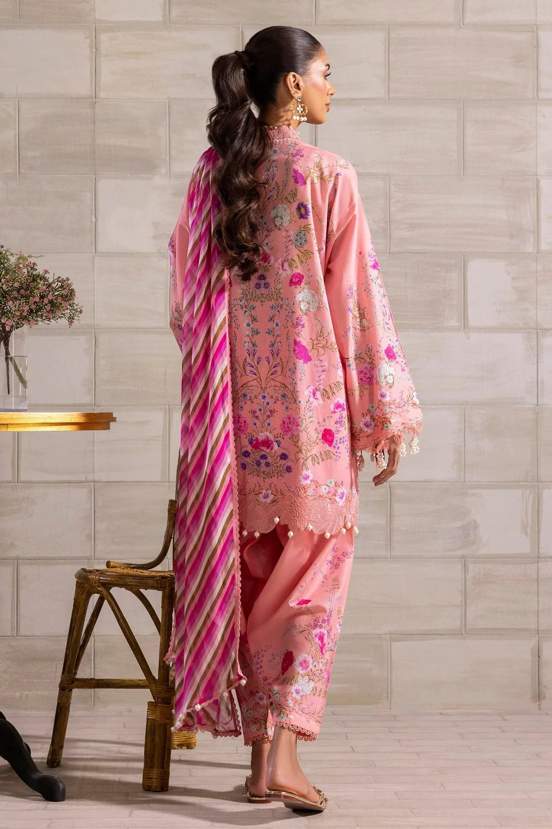 Sana Safinaz | Muzlin Spring 25 | M251-024B-3CI - Rang-e-Khaas