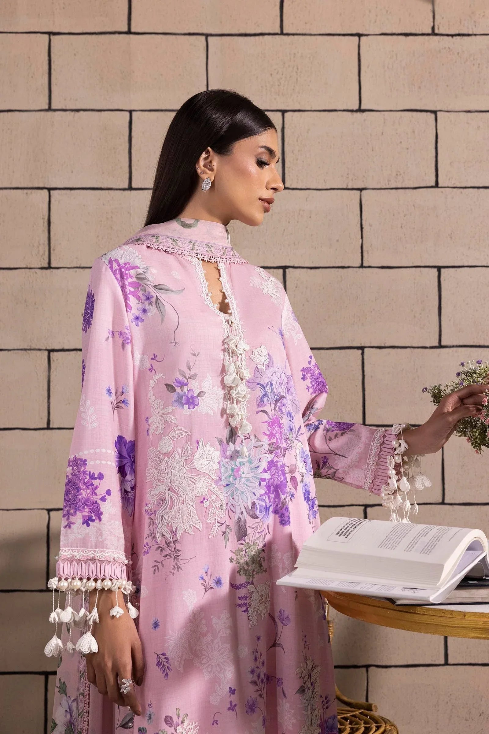 Sana Safinaz | Muzlin Spring 25 | M251-025A-3CJ - Rang-e-Khaas