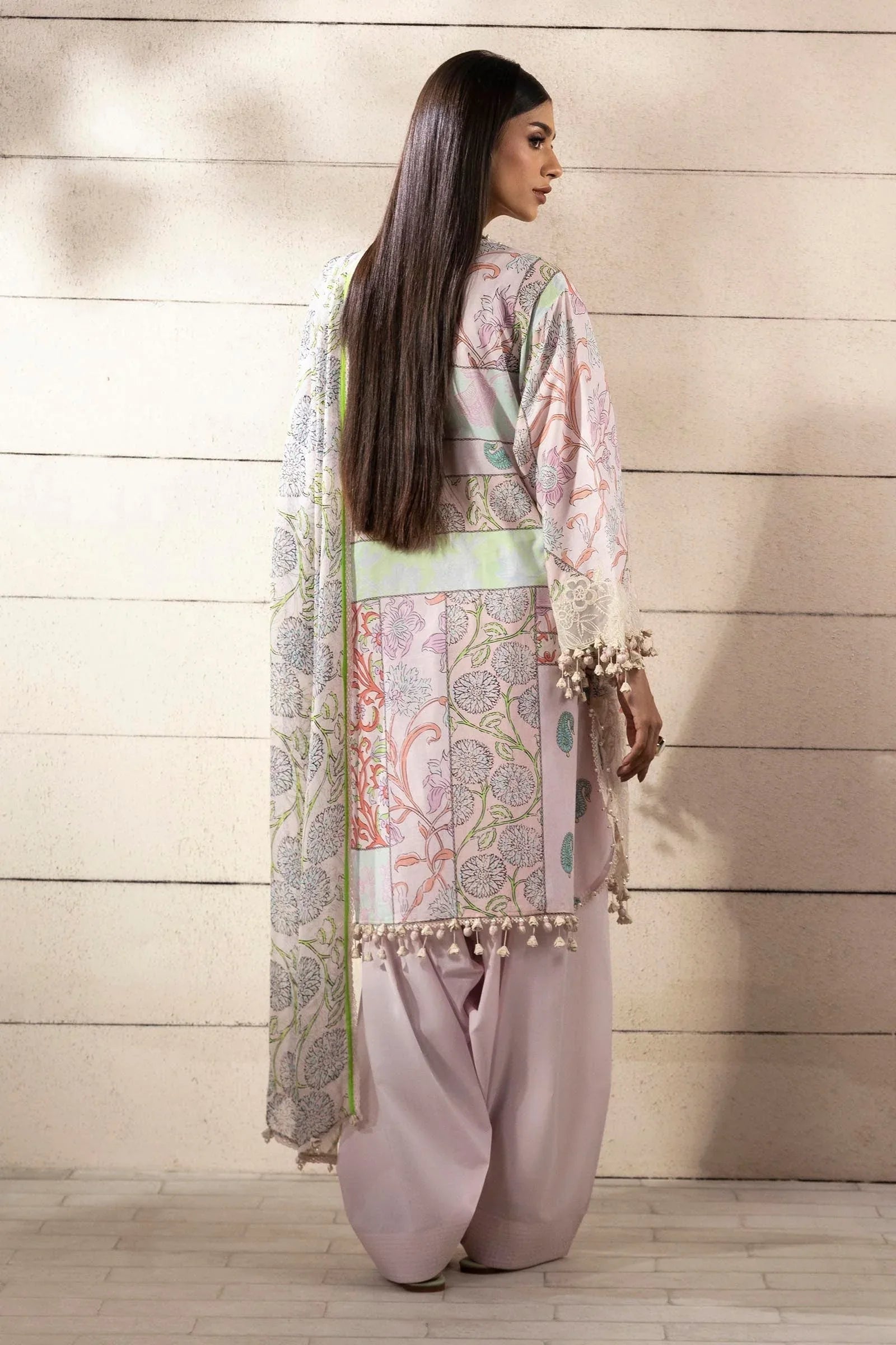 Sana Safinaz | Muzlin Spring 25 | M251-027A-3CI - Rang-e-Khaas