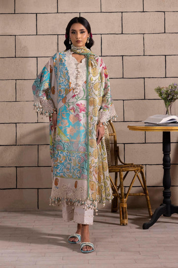 Sana Safinaz | Muzlin Spring 25 | M251-027B-3CI - Rang-e-Khaas