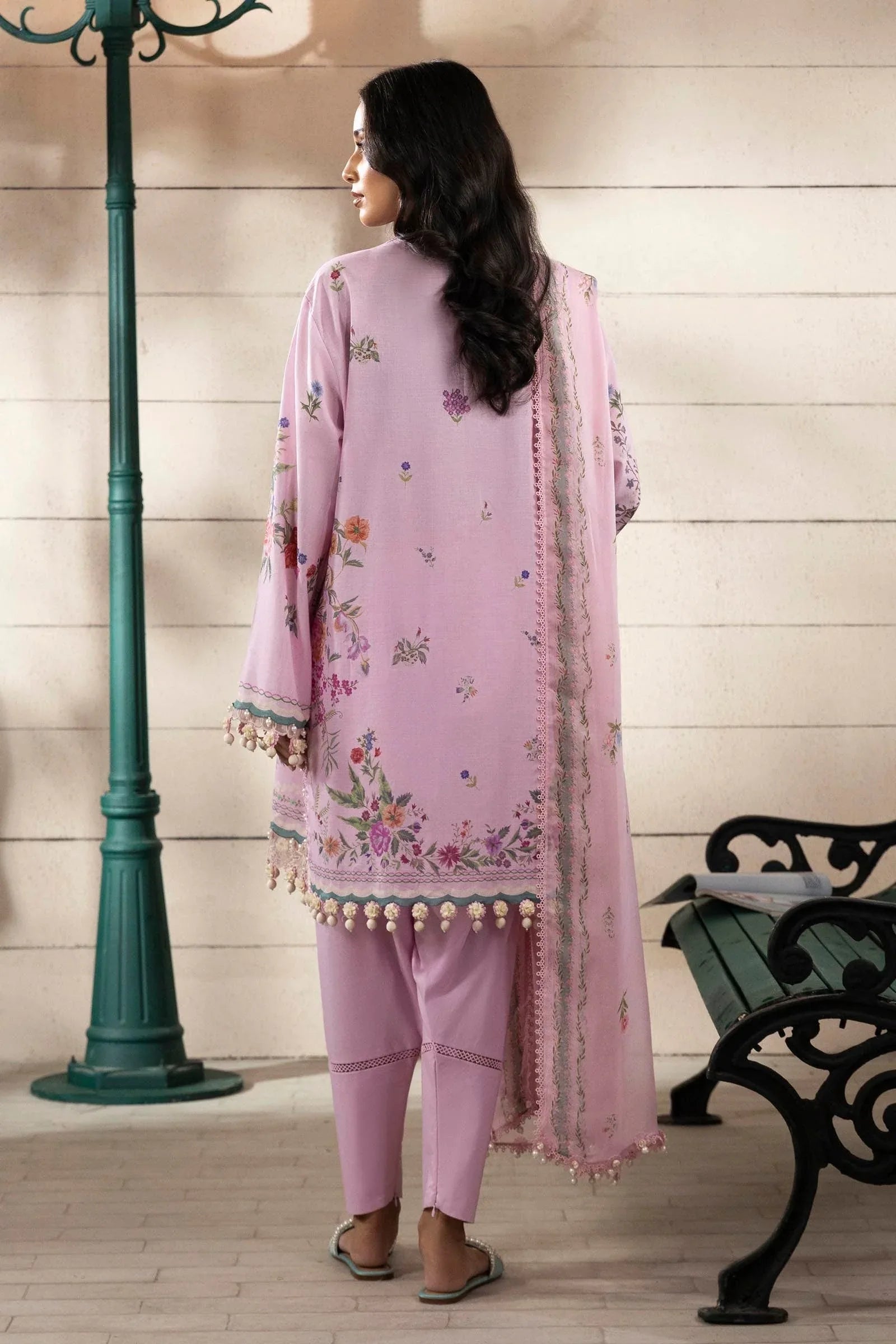 Sana Safinaz | Muzlin Spring 25 | M251-028B-3CI - Rang-e-Khaas
