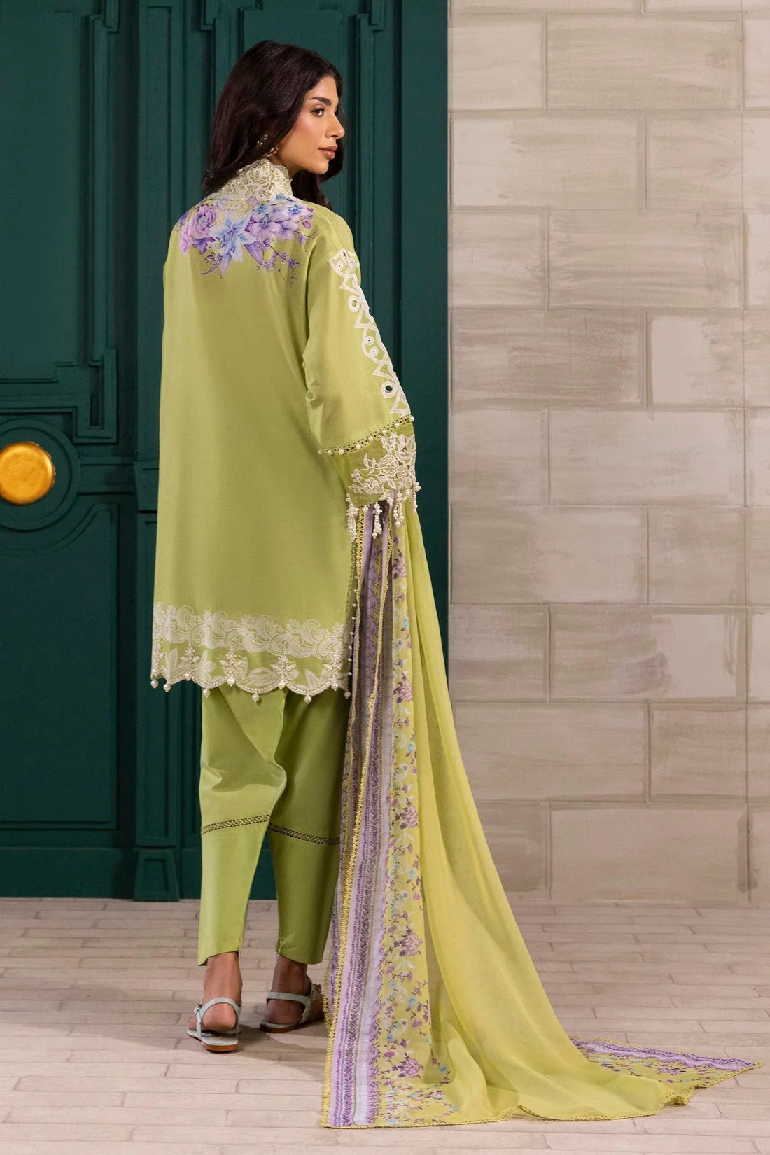 Sana Safinaz | Muzlin Spring 25 | M251-029B-3CI - Rang-e-Khaas