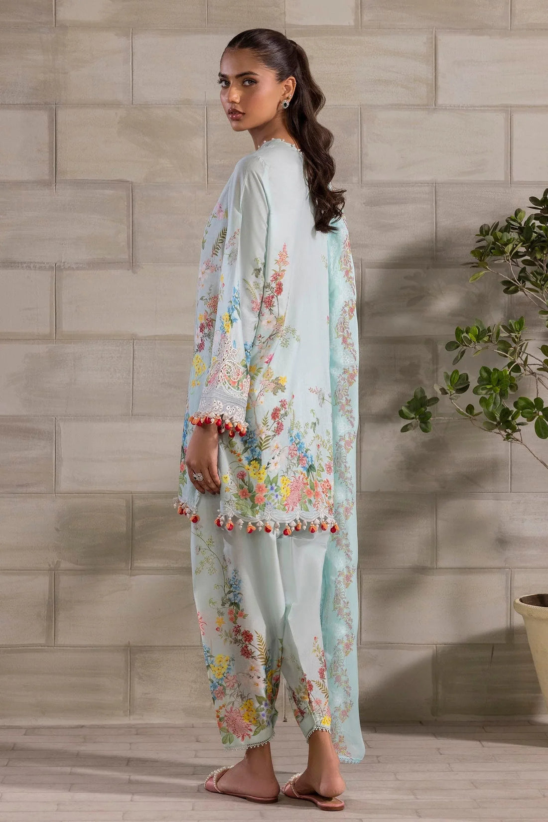 Sana Safinaz | Muzlin Spring 25 | M251-030A-3CI - Rang-e-Khaas