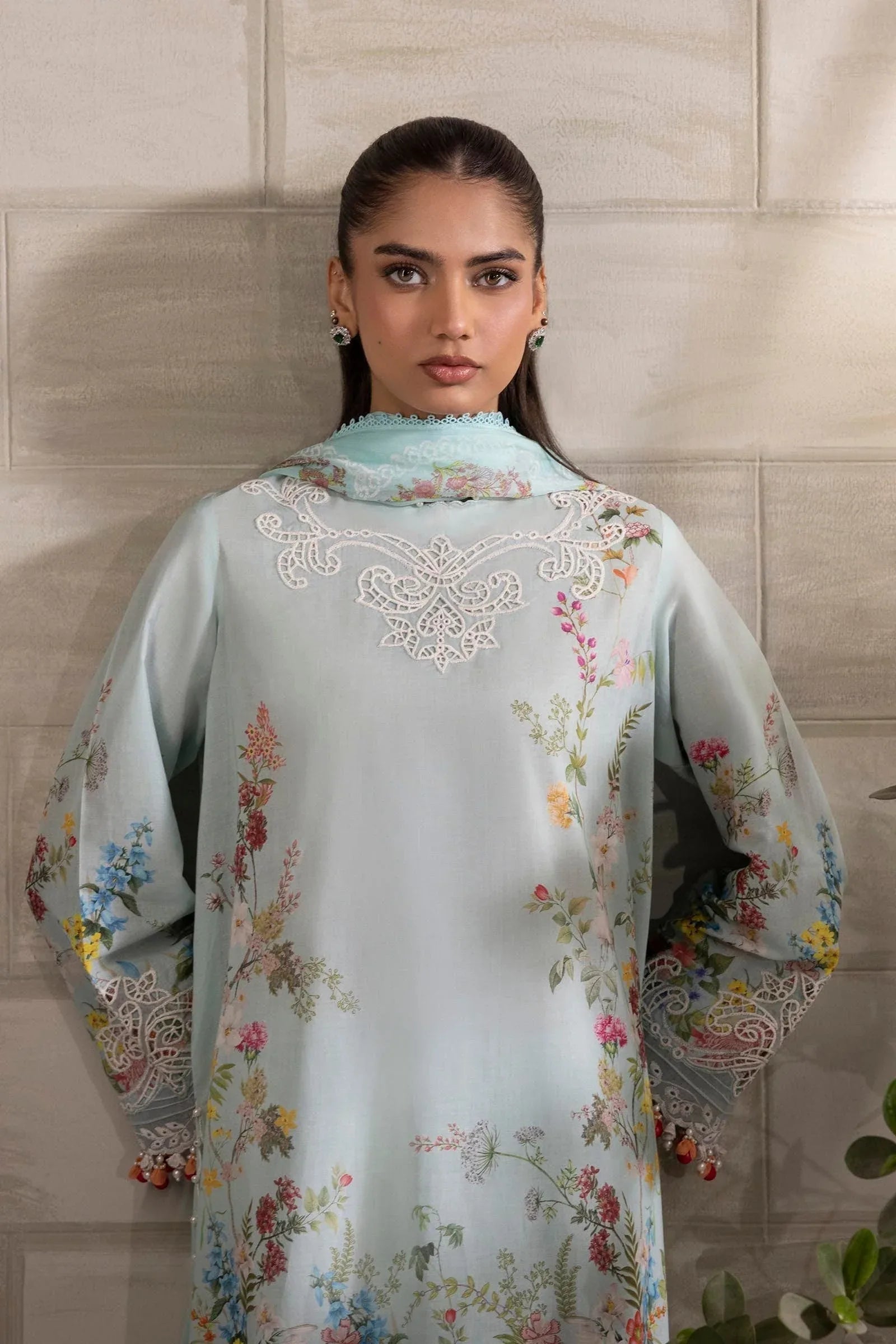 Sana Safinaz | Muzlin Spring 25 | M251-030A-3CI - Rang-e-Khaas