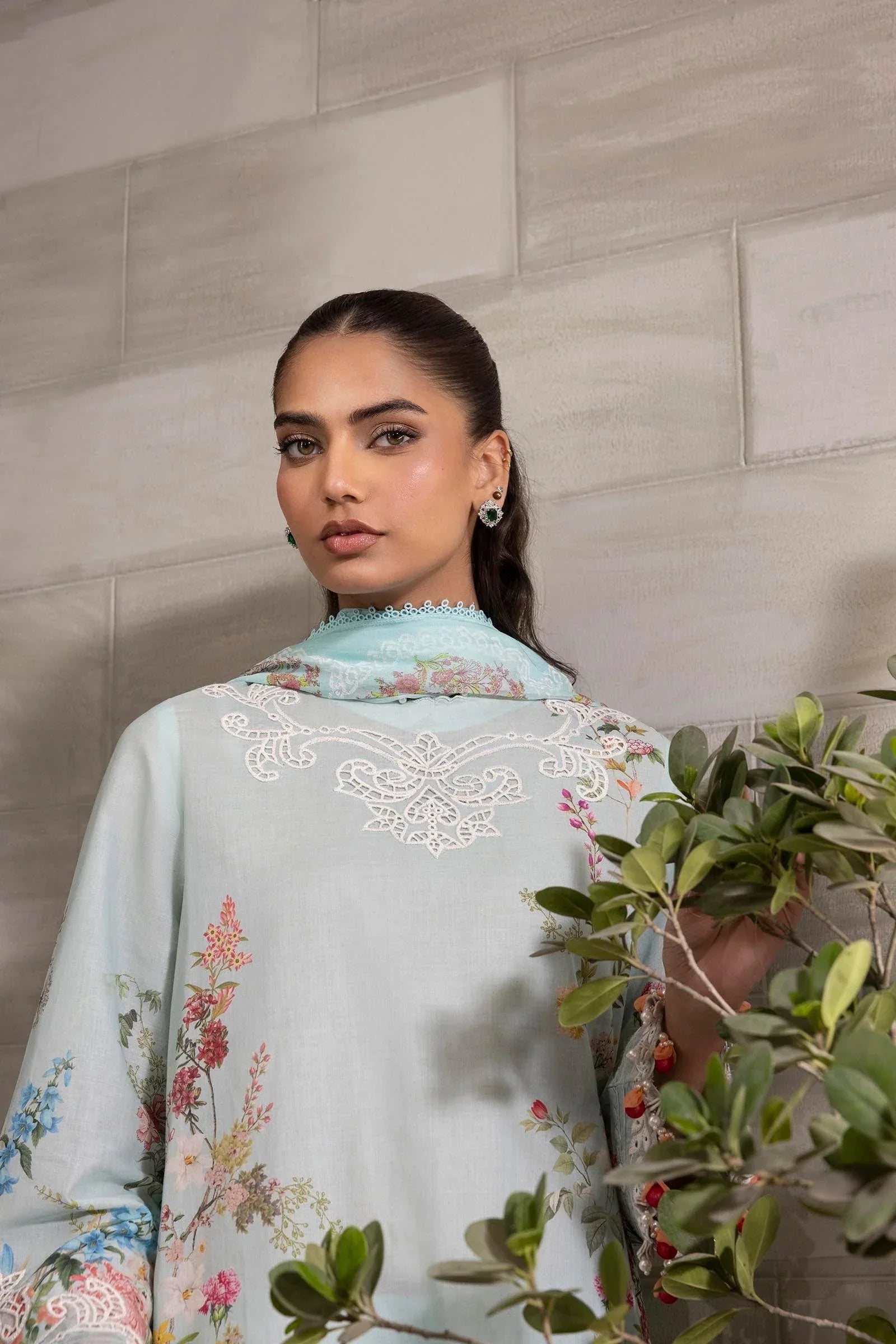 Sana Safinaz | Muzlin Spring 25 | M251-030A-3CI - Rang-e-Khaas
