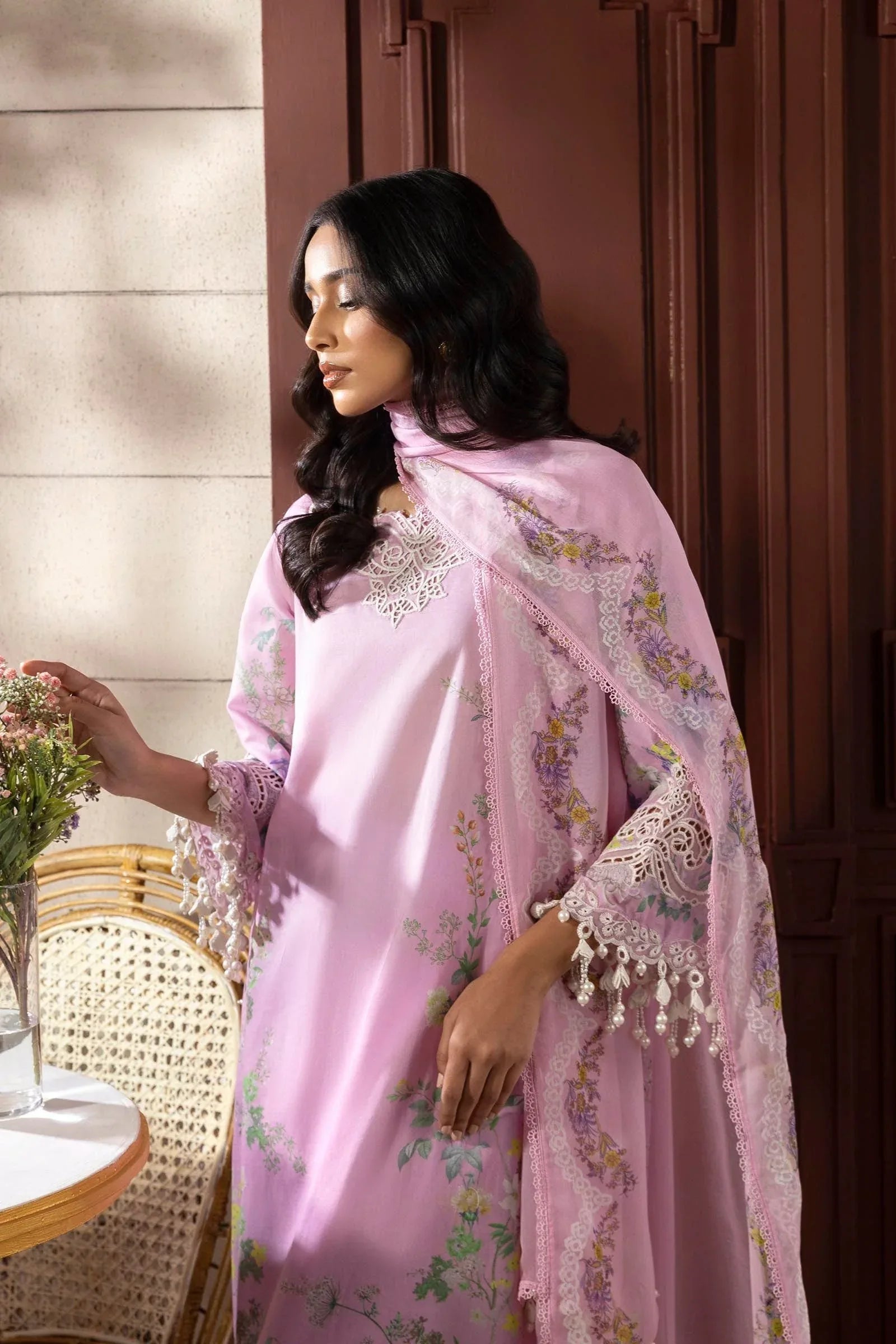 Sana Safinaz | Muzlin Spring 25 | M251-030B-3CI - Rang-e-Khaas