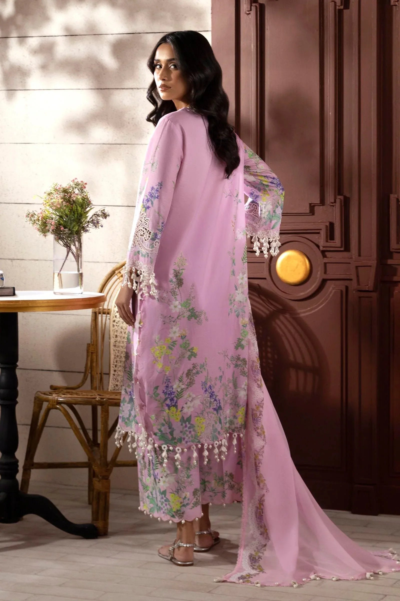 Sana Safinaz | Muzlin Spring 25 | M251-030B-3CI - Rang-e-Khaas