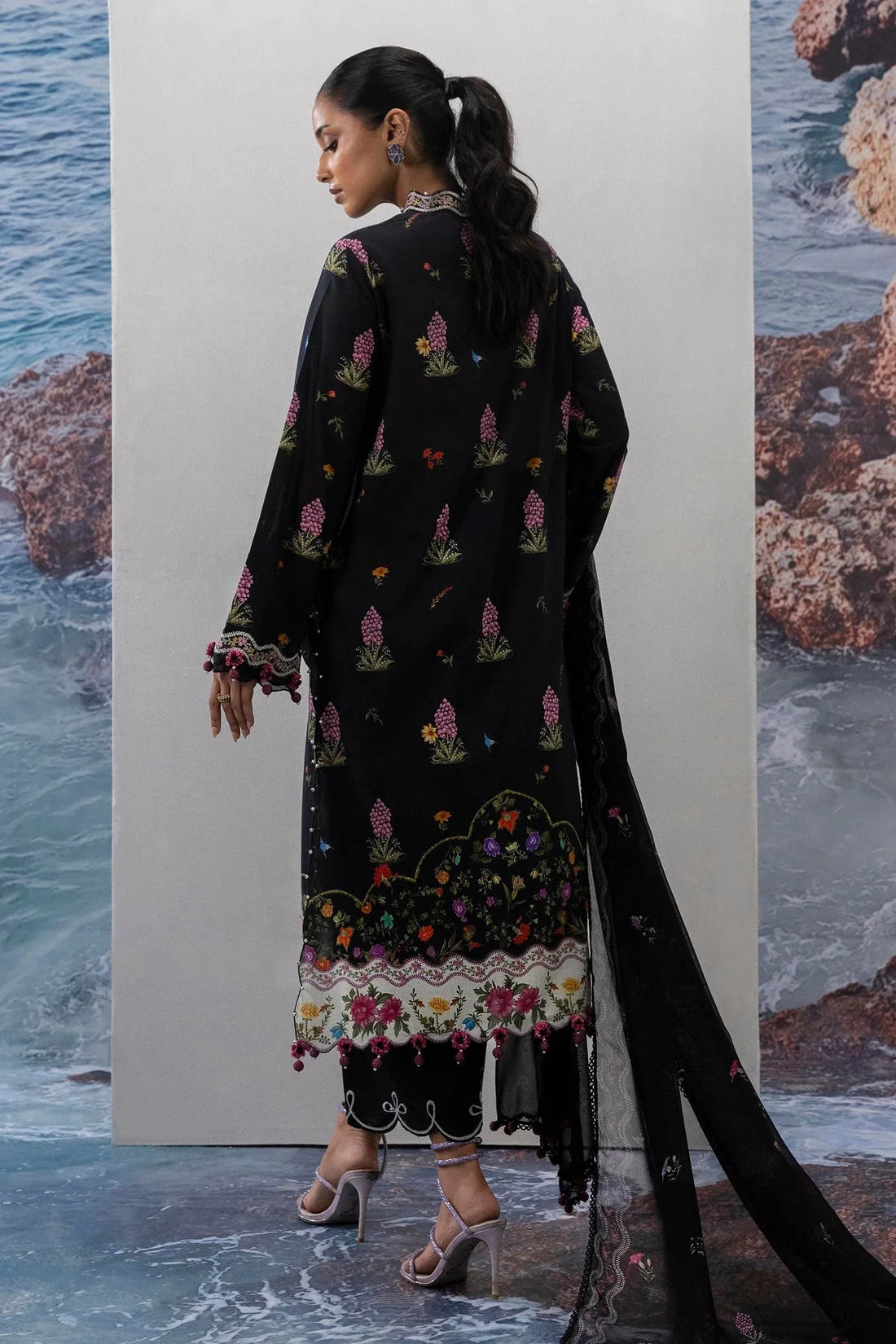 Sana Safinaz | Muzlin Summer 25 | 001A - Rang-e-Khaas