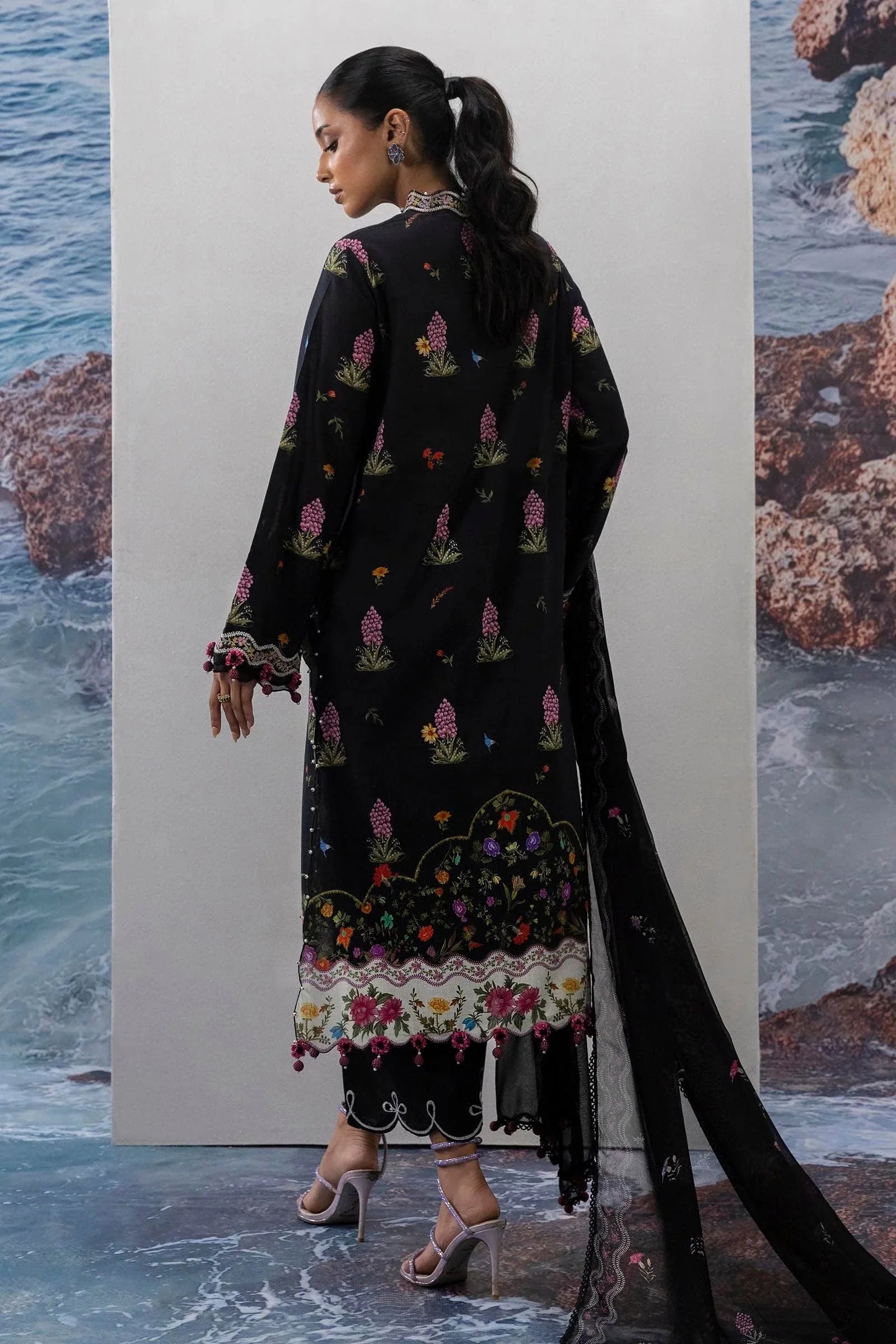 Sana Safinaz | Muzlin Summer 25 | 001A - Rang-e-Khaas