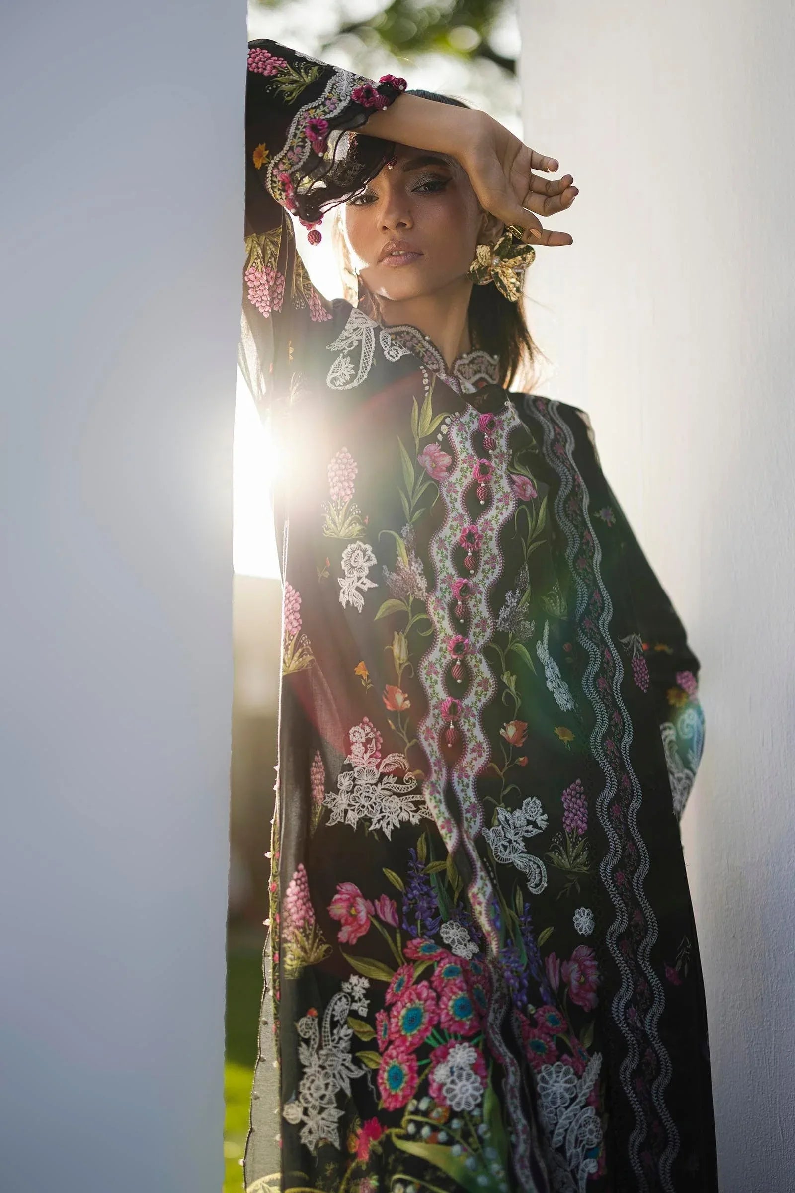 Sana Safinaz | Muzlin Summer 25 | 001A - Rang-e-Khaas