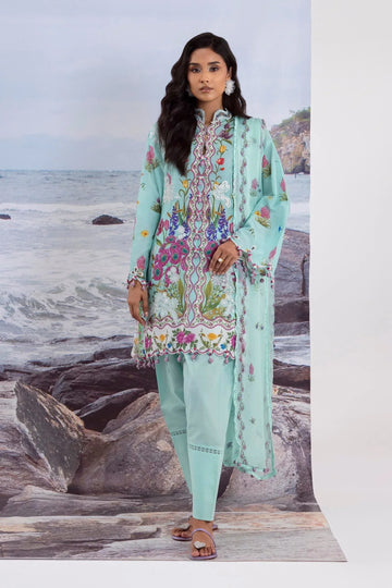 Sana Safinaz | Muzlin Summer 25 | 001B - Rang-e-Khaas
