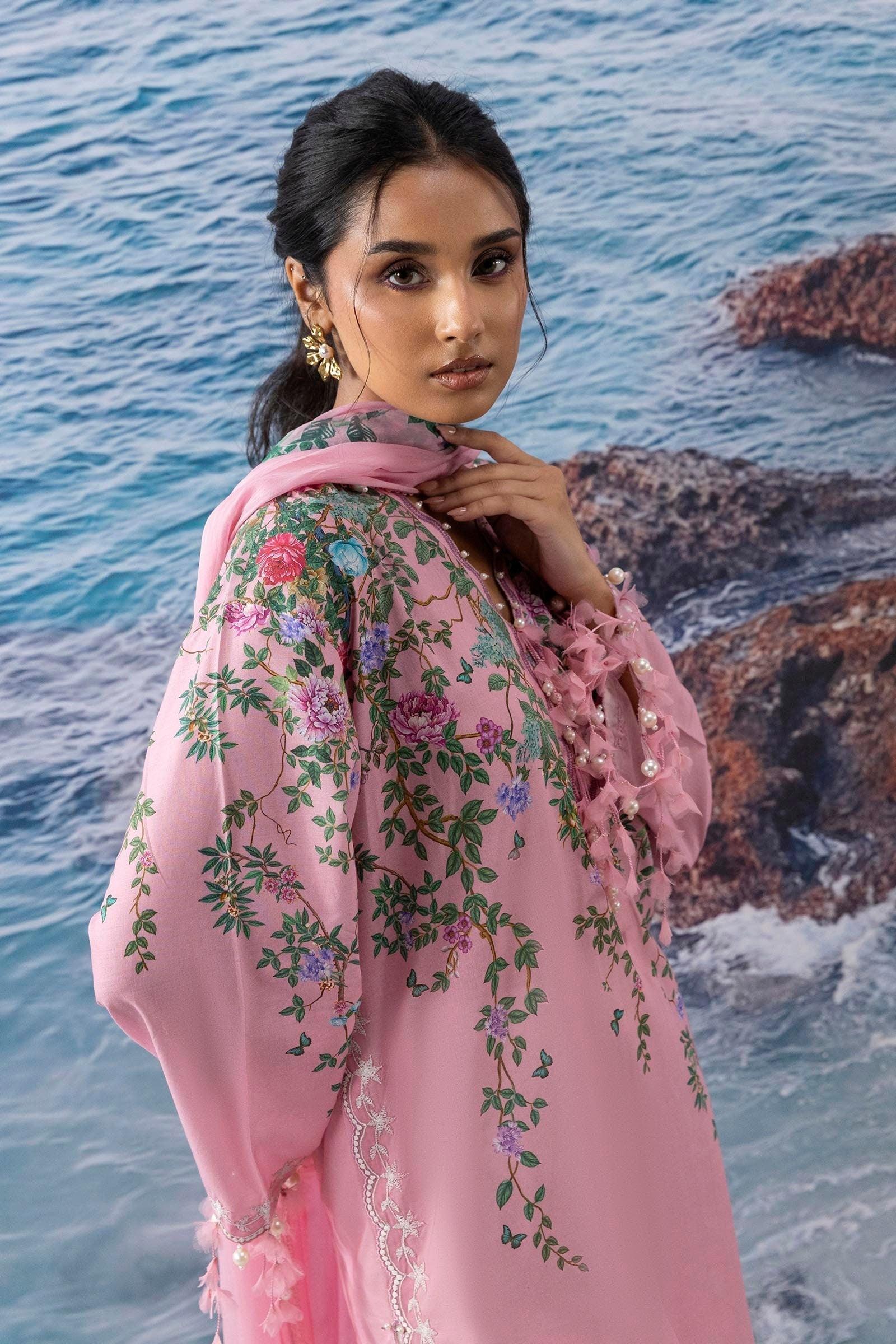 Sana Safinaz | Muzlin Summer 25 | 002A - Rang-e-Khaas
