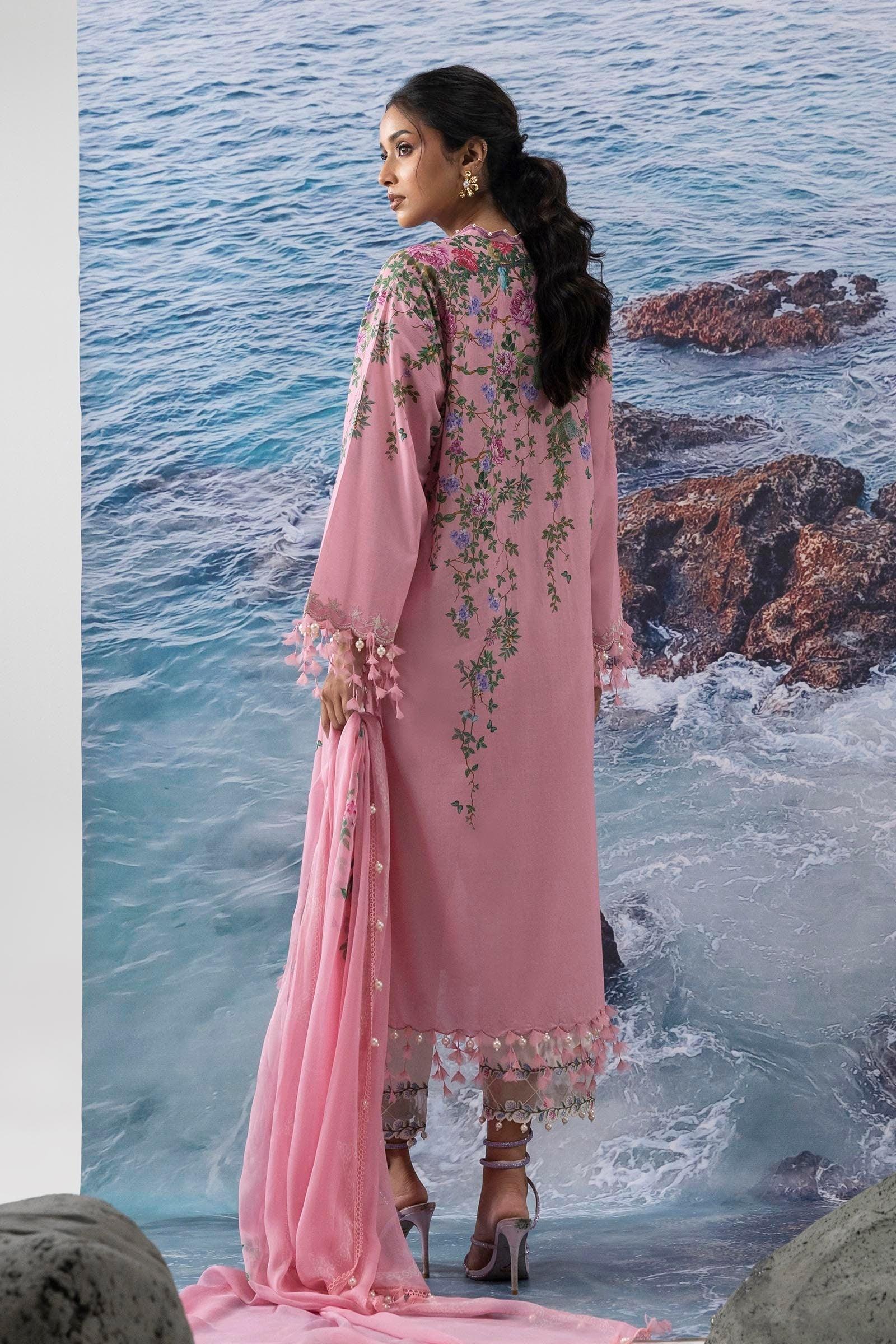 Sana Safinaz | Muzlin Summer 25 | 002A - Rang-e-Khaas