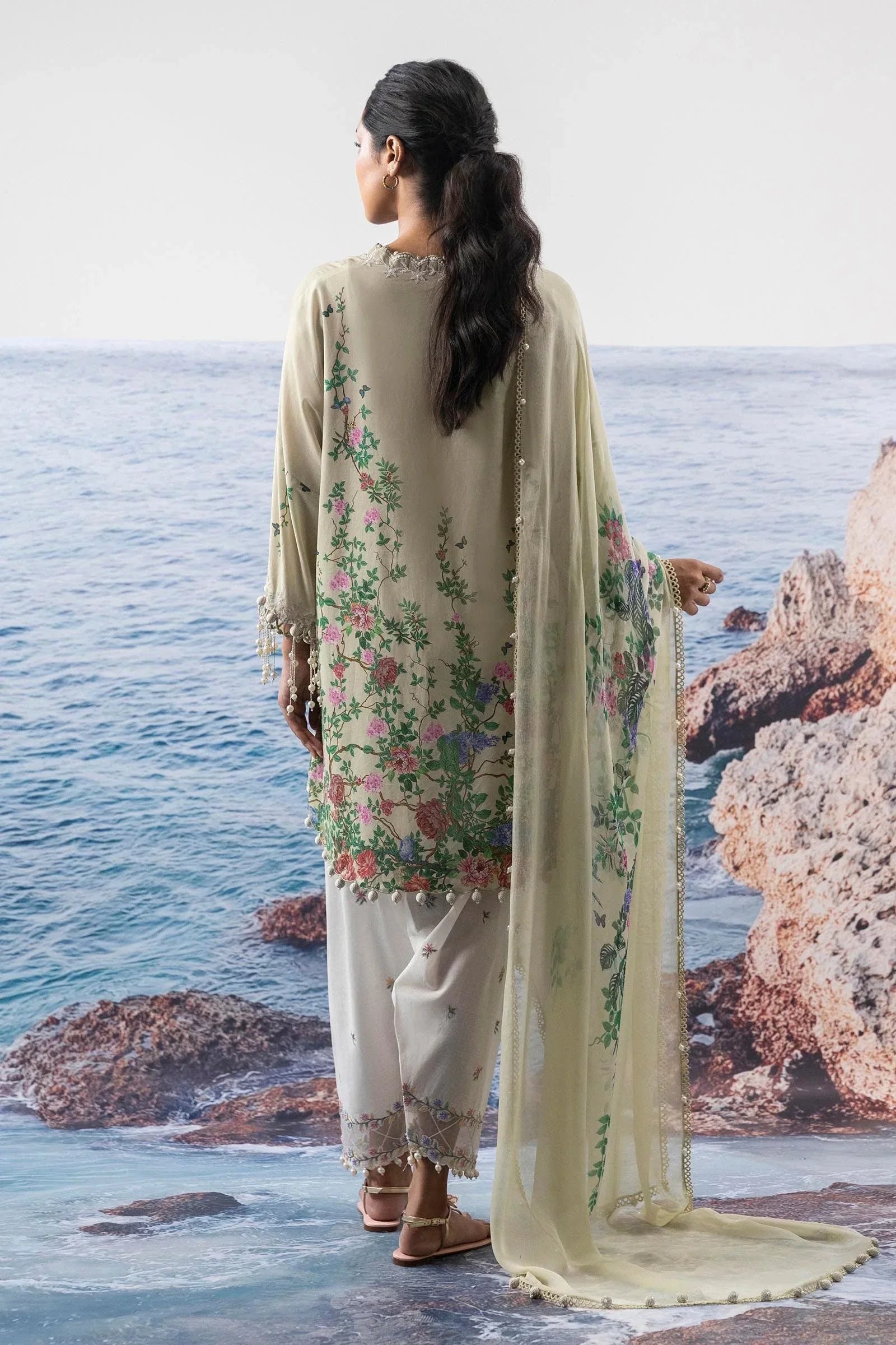 Sana Safinaz | Muzlin Summer 25 | 002B - Rang-e-Khaas