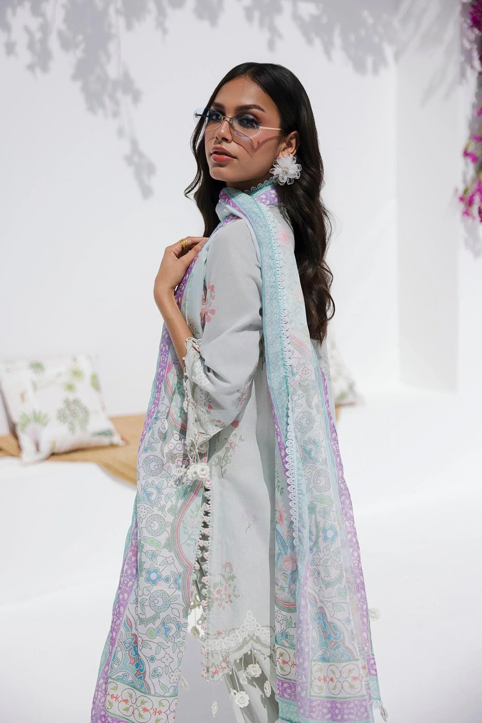 Sana Safinaz | Muzlin Summer 25 | 009B - Rang-e-Khaas
