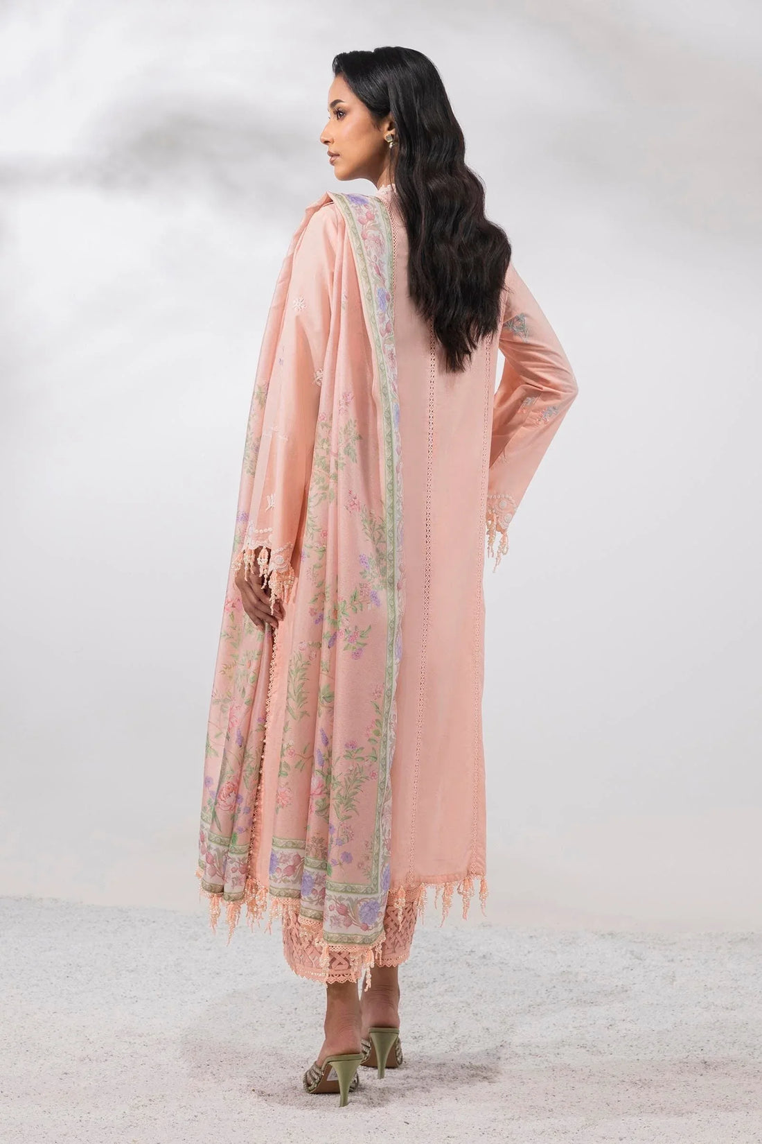 Sana Safinaz | Muzlin Summer 25 | 010B - Rang-e-Khaas