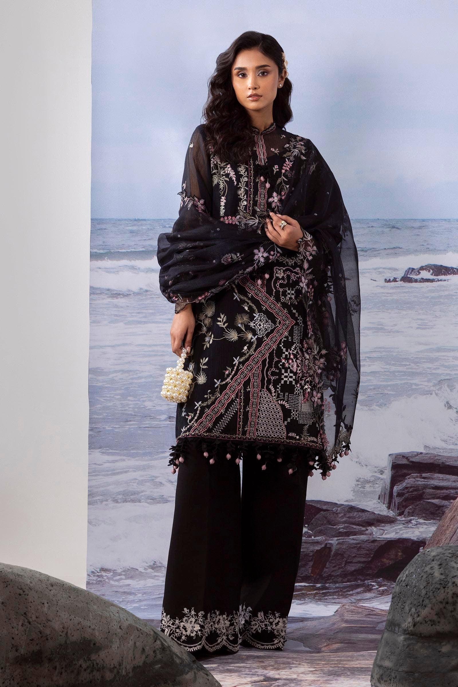Sana Safinaz | Muzlin Summer 25 | 014A - Rang-e-Khaas