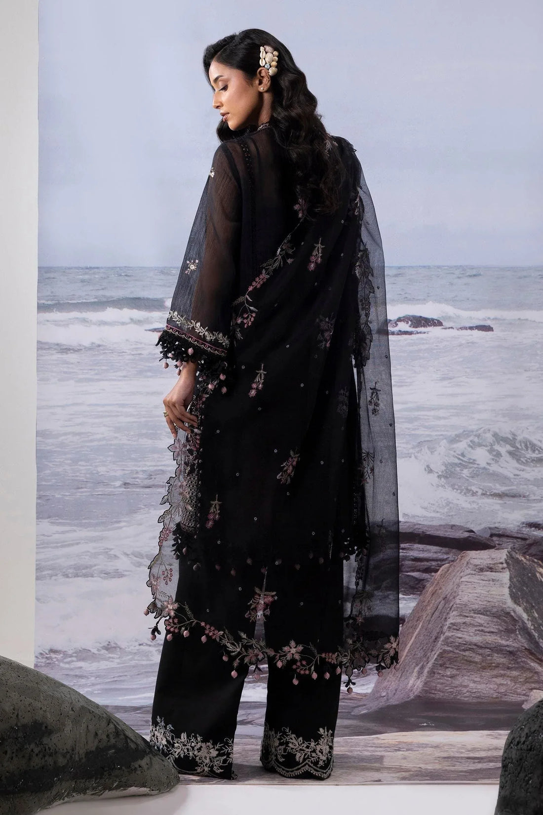 Sana Safinaz | Muzlin Summer 25 | 014A - Rang-e-Khaas