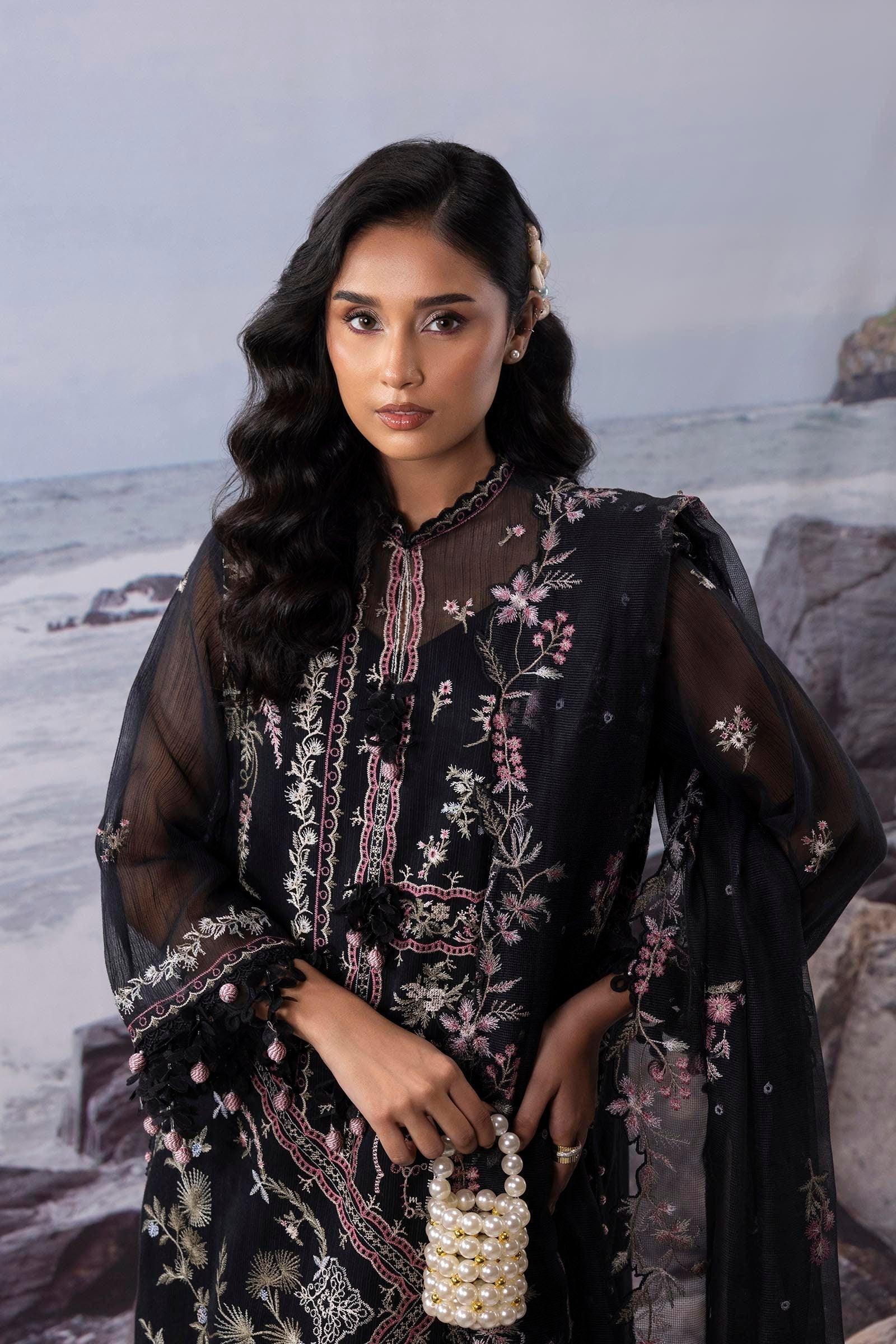 Sana Safinaz | Muzlin Summer 25 | 014A - Rang-e-Khaas