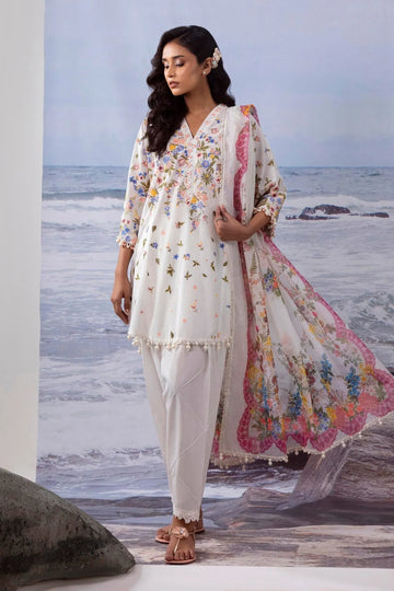 Sana Safinaz | Muzlin Summer 25 | 015A - Rang-e-Khaas