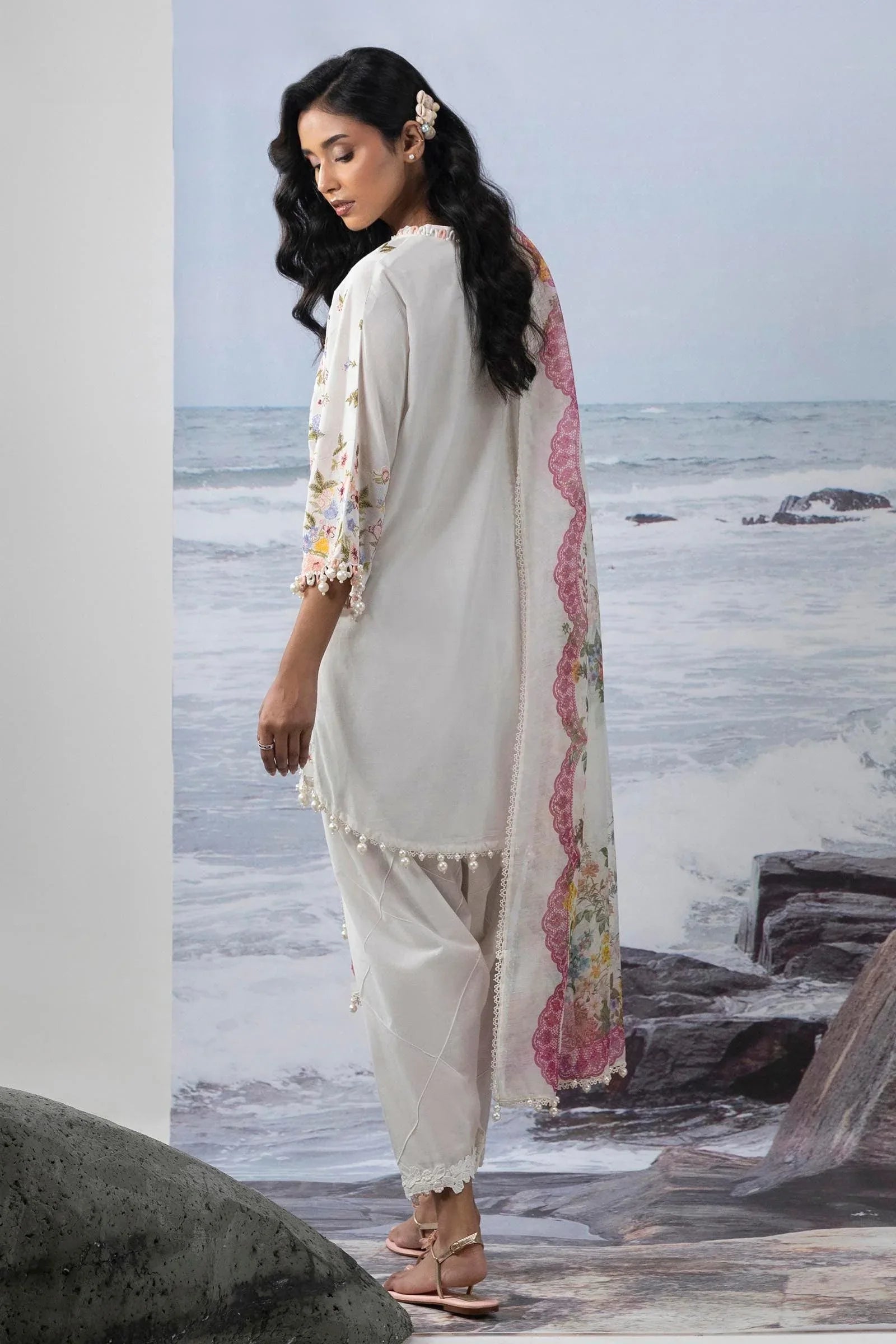Sana Safinaz | Muzlin Summer 25 | 015A - Rang-e-Khaas
