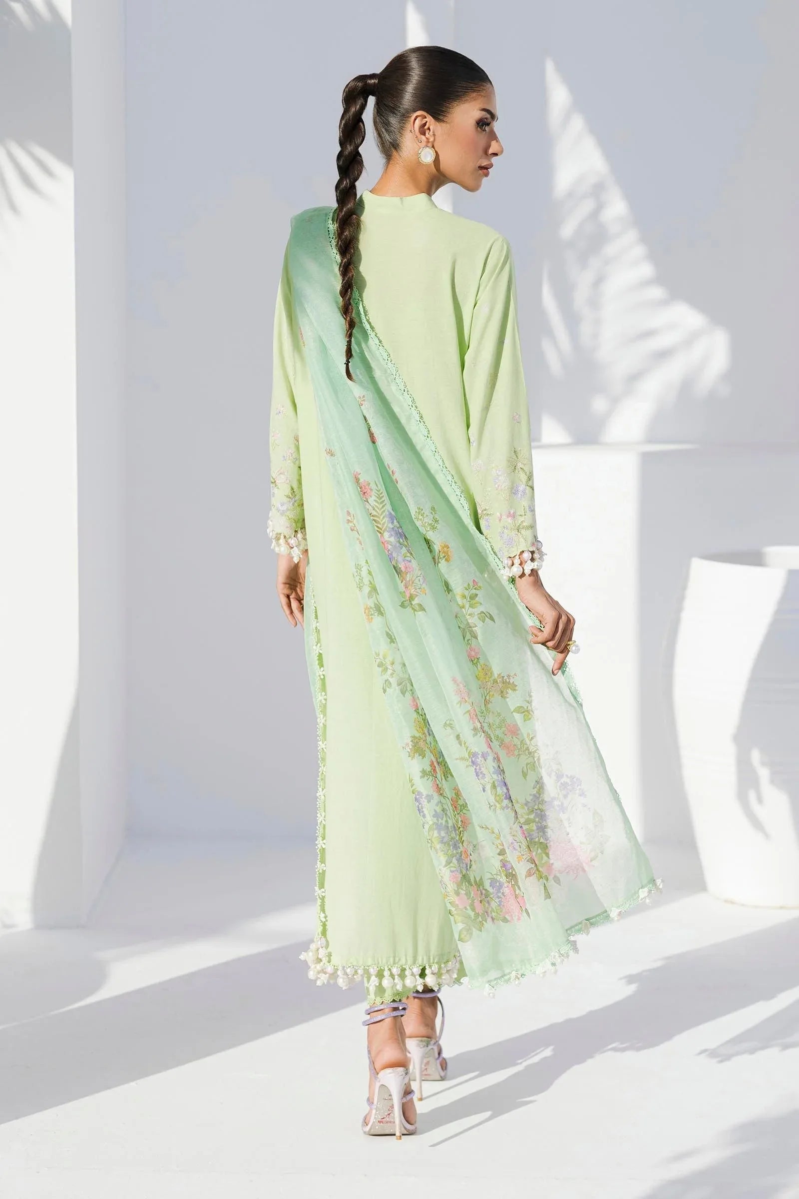 Sana Safinaz | Muzlin Summer 25 | 015B - Rang-e-Khaas