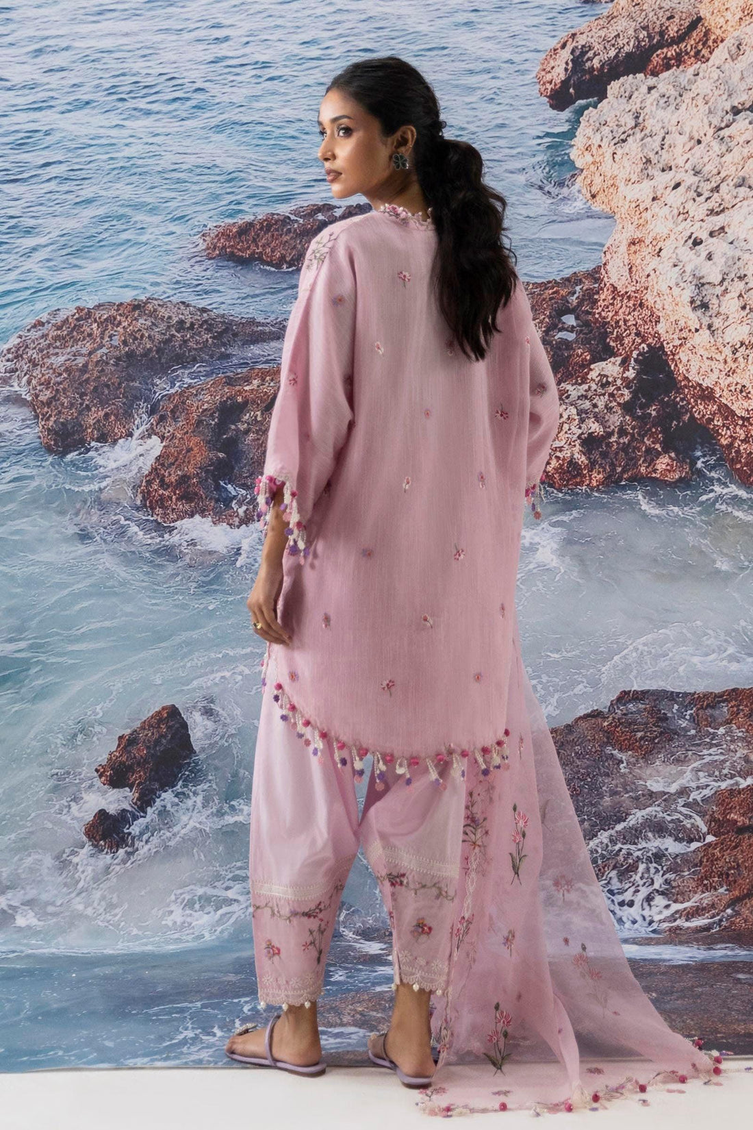 Sana Safinaz | Muzlin Summer 25 | 016B - Rang-e-Khaas