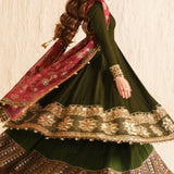 JAZMIN__Embroidered Velvet Formal VF-2036