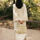 Izel | Dastak Luxury Lawn | MAAHAY