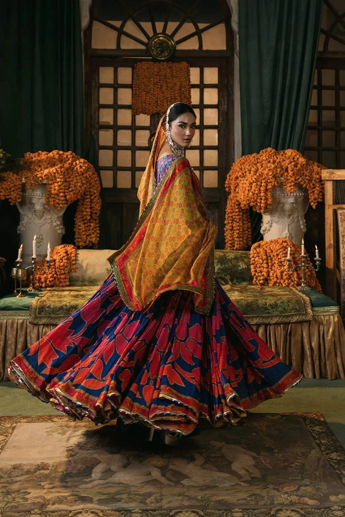 Fahad Hussayn | Lawn Banger | Maharana - Rang-e-Khaas