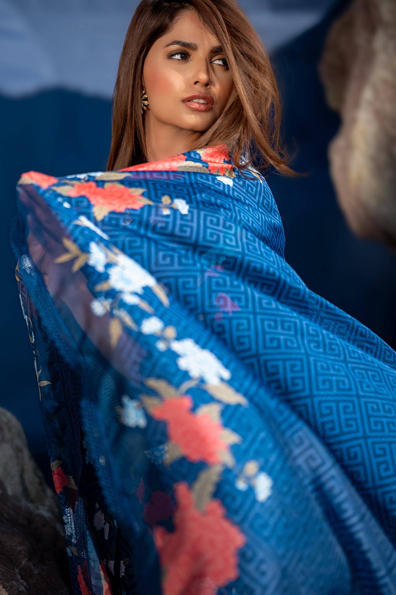 Sana Safinaz | Mahay Spring 24 | H241-013B-2BK - Rang-e-Khaas