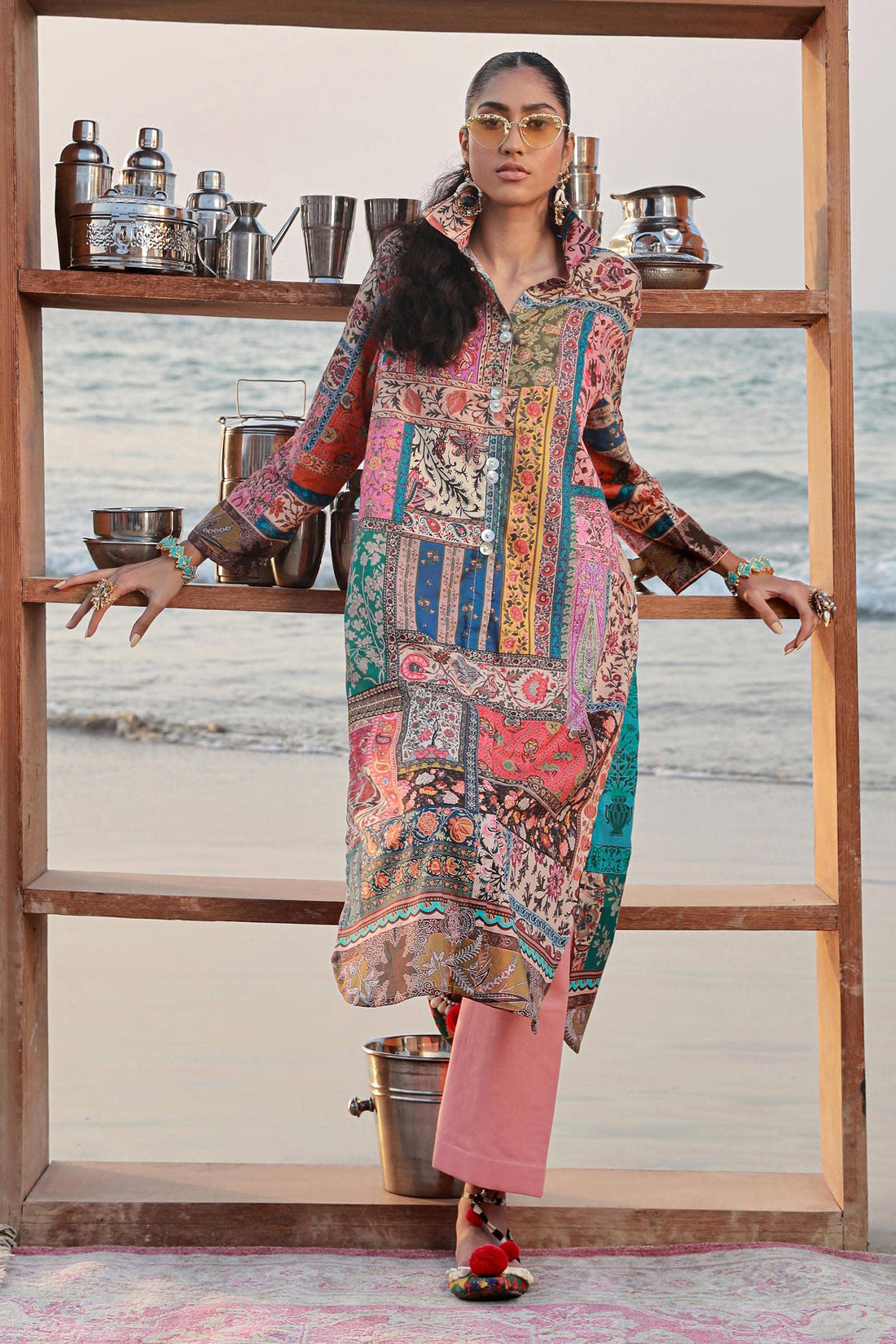 Sana Safinaz | Mahay Spring 24 | H241-014A-2C - Rang-e-Khaas