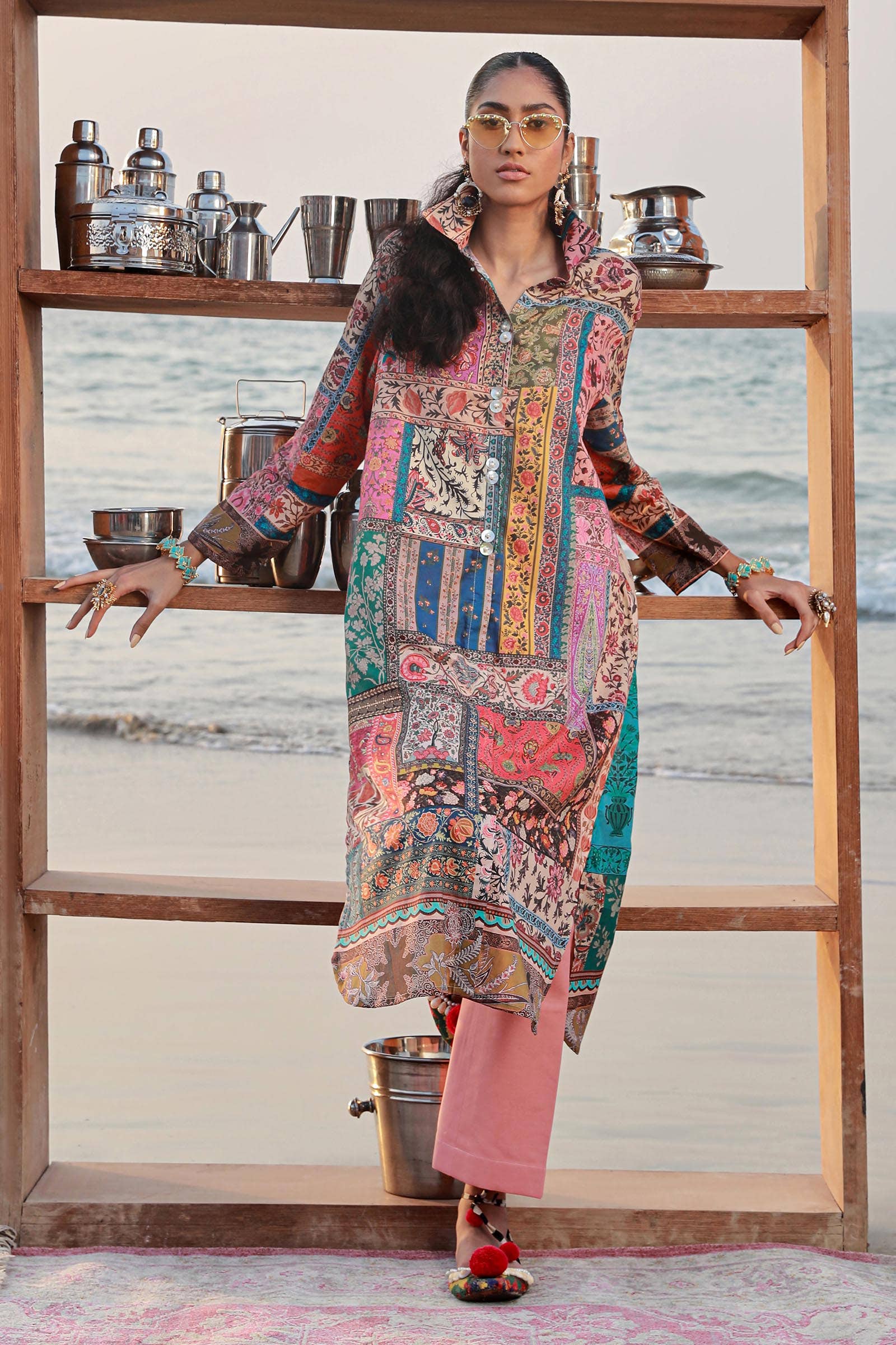 Sana Safinaz | Mahay Spring 24 | H241-014A-2C - Rang-e-Khaas
