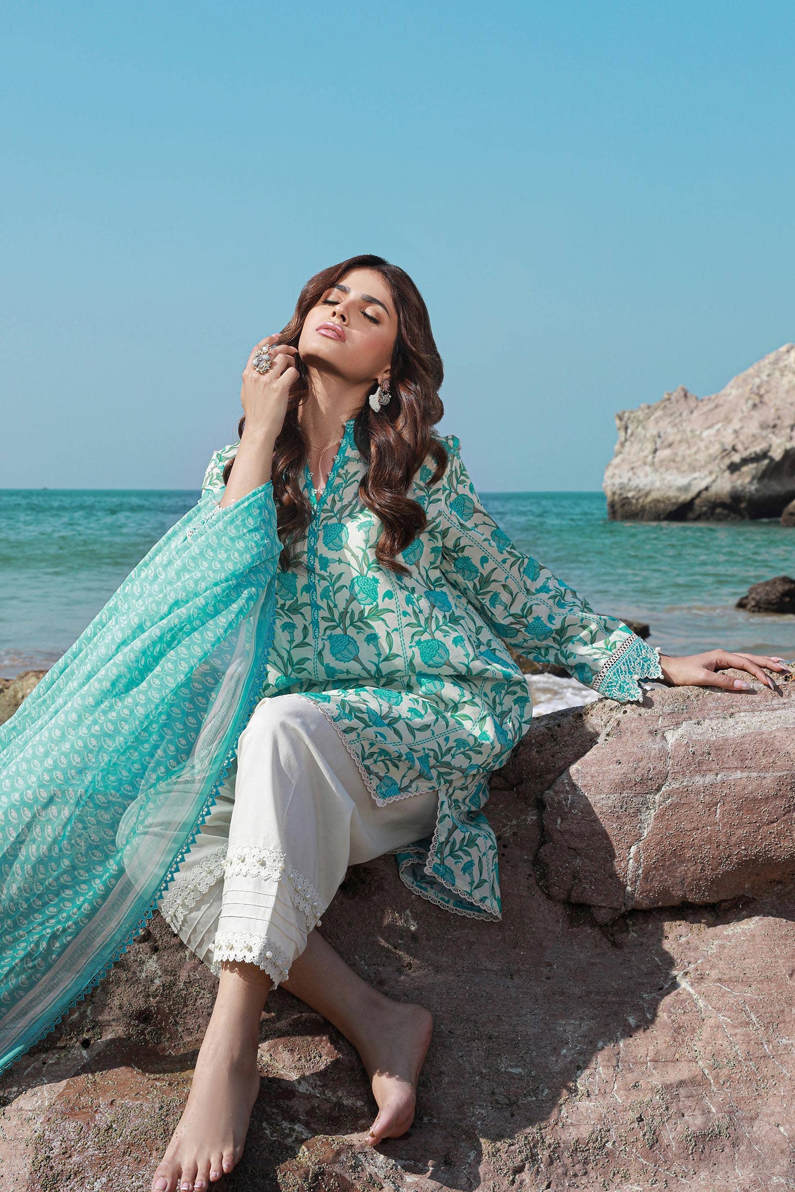 Sana Safinaz | Mahay Spring 24 | H241-002A-2BI - Rang-e-Khaas