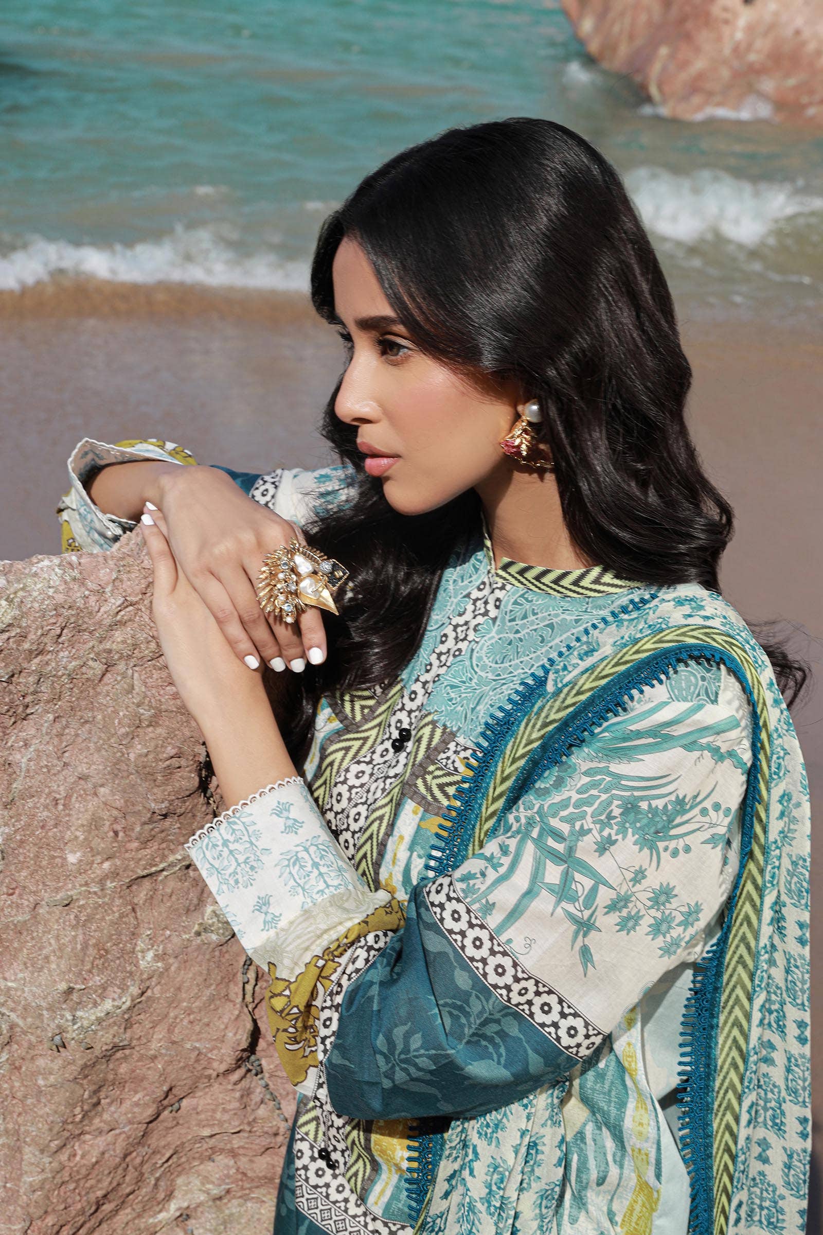 Sana Safinaz | Mahay Spring 24 | H241-015A-2I - Rang-e-Khaas