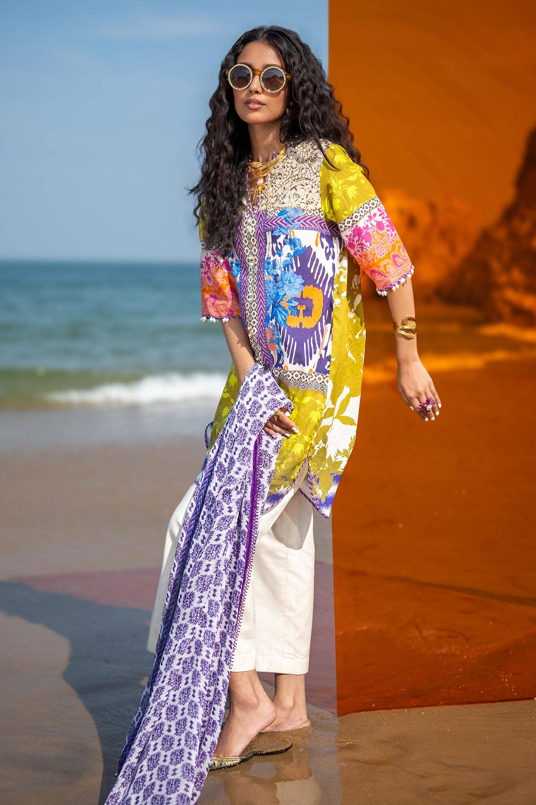 Sana Safinaz | Mahay Spring 24 | H241-015B-2I - Rang-e-Khaas