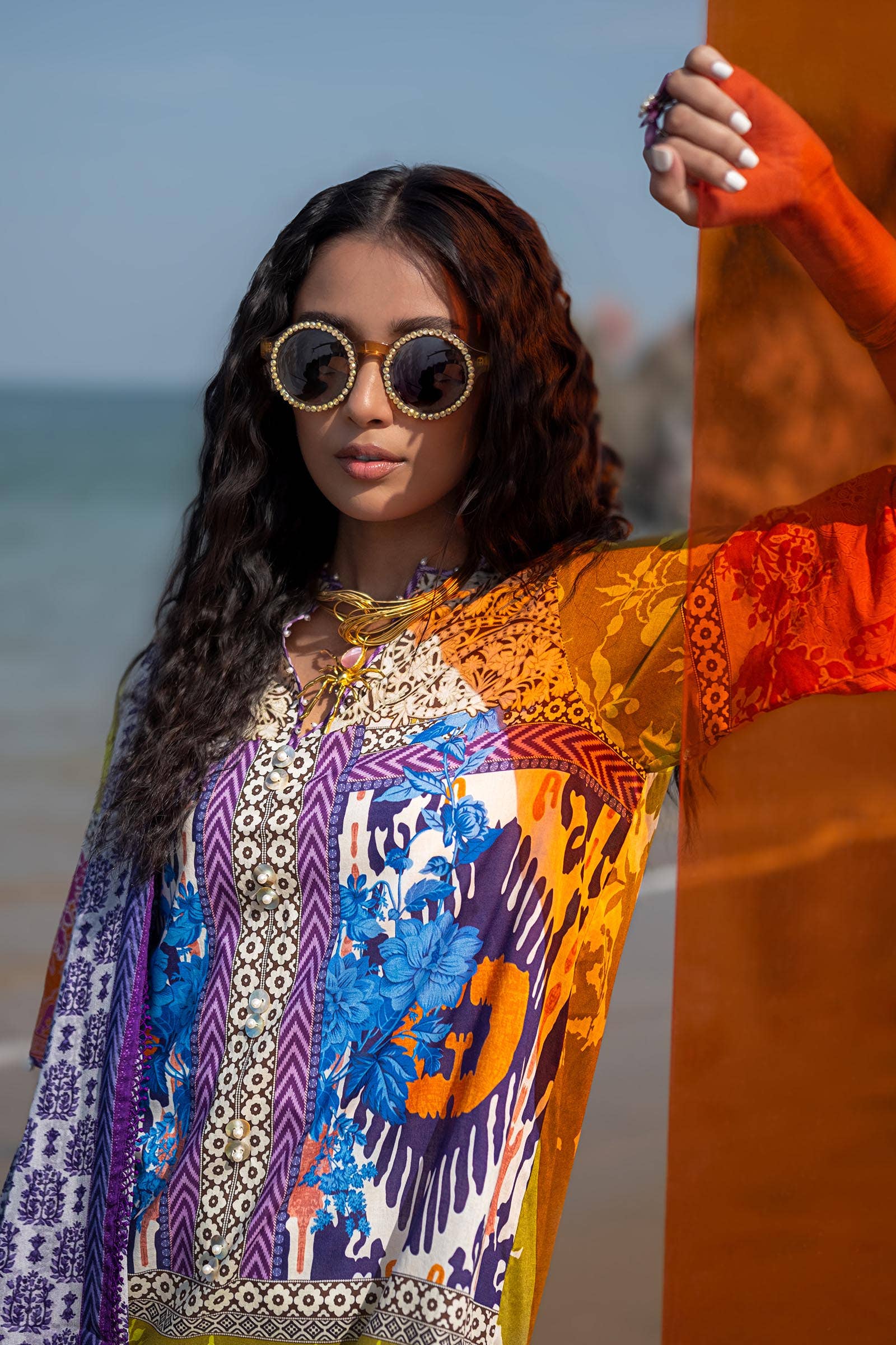 Sana Safinaz | Mahay Spring 24 | H241-015B-2I - Rang-e-Khaas