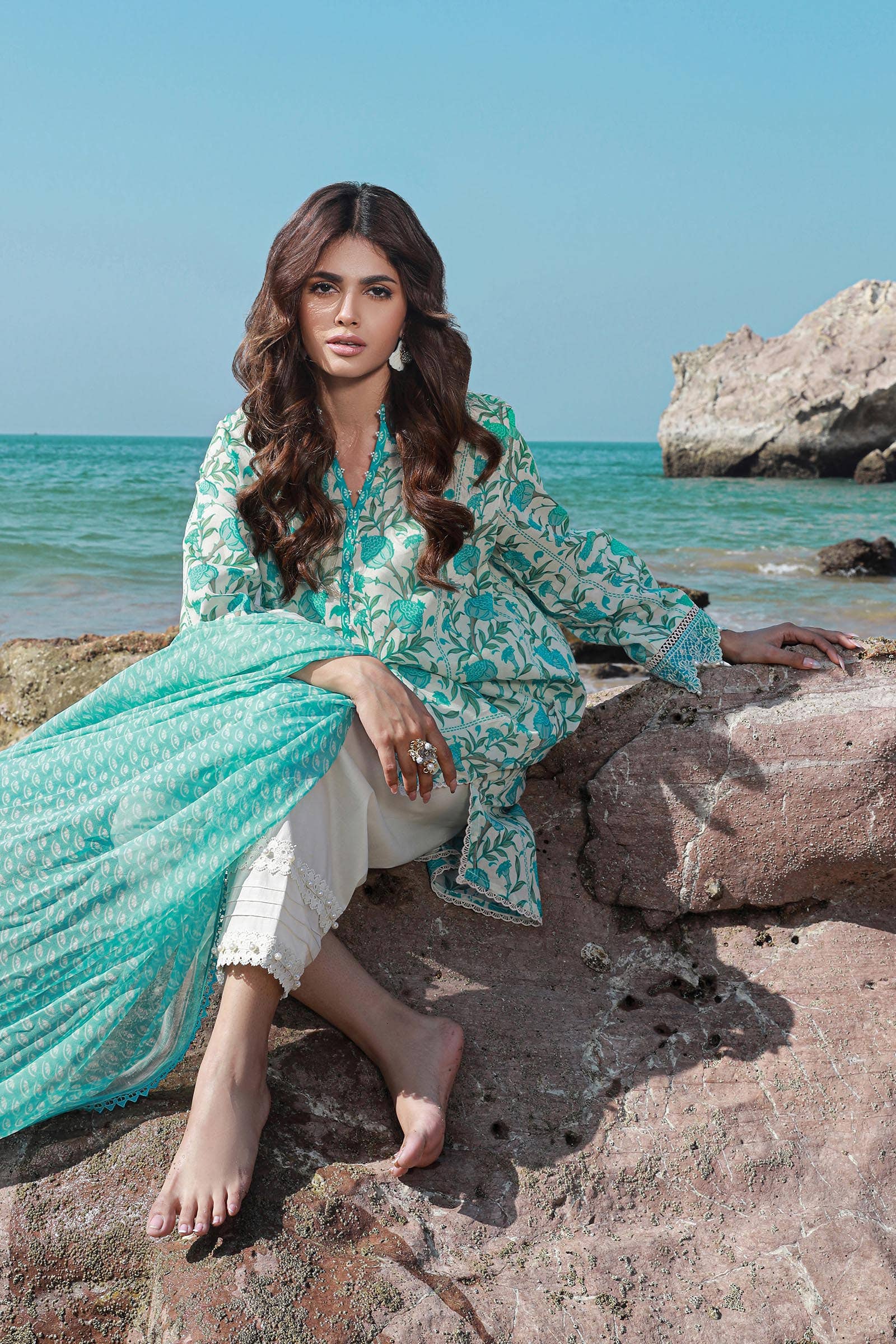 Sana Safinaz | Mahay Spring 24 | H241-002A-2BI - Rang-e-Khaas