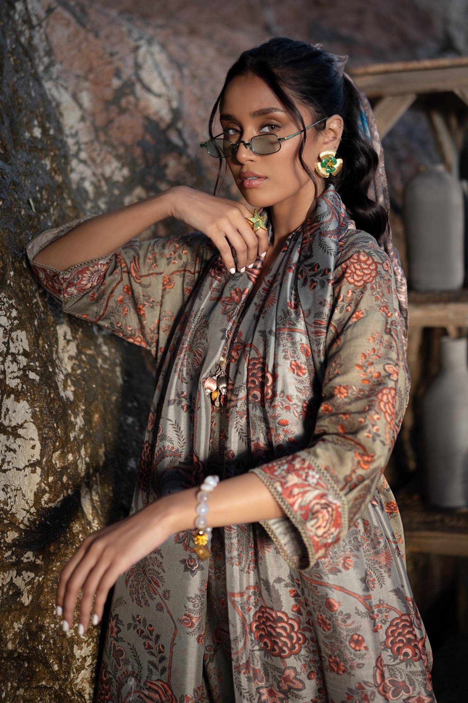Sana Safinaz | Mahay Spring 24 | H241-016A-3CK - Rang-e-Khaas