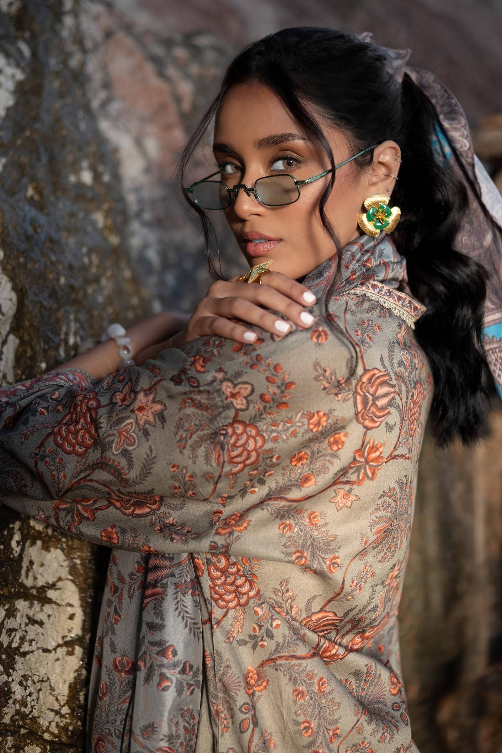 Sana Safinaz | Mahay Spring 24 | H241-016A-3CK - Rang-e-Khaas