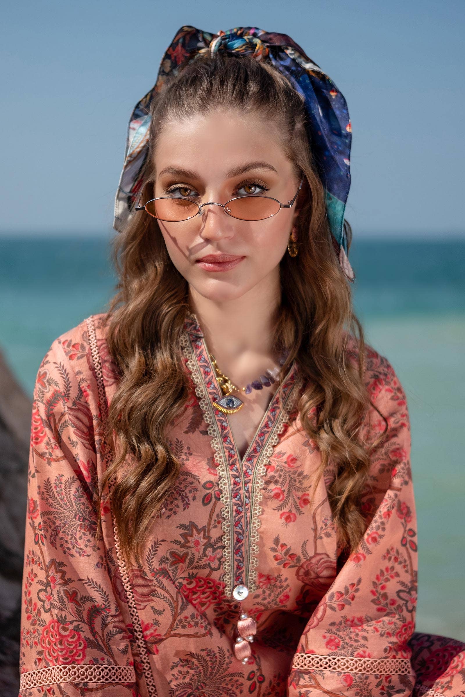 Sana Safinaz | Mahay Spring 24 | H241-016B-3CK - Rang-e-Khaas