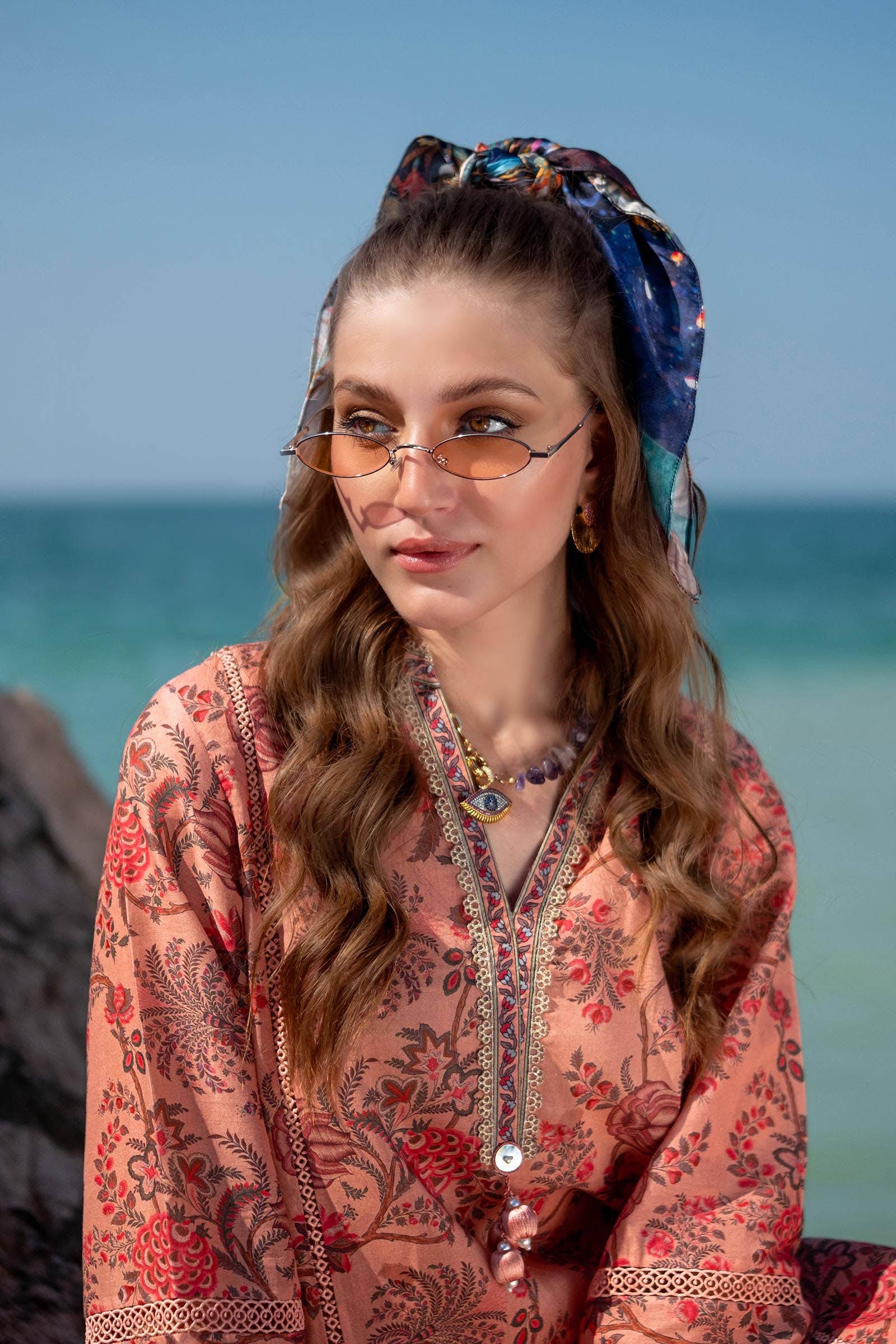 Sana Safinaz | Mahay Spring 24 | H241-016B-3CK - Rang-e-Khaas