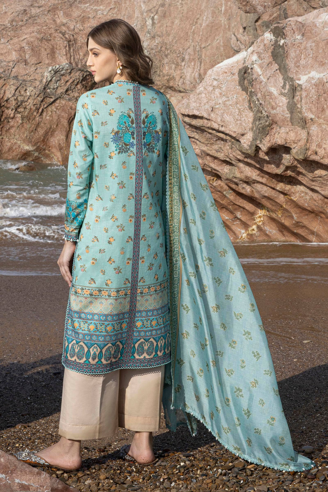 Sana Safinaz | Mahay Spring 24 | H241-017B-2BK - Rang-e-Khaas