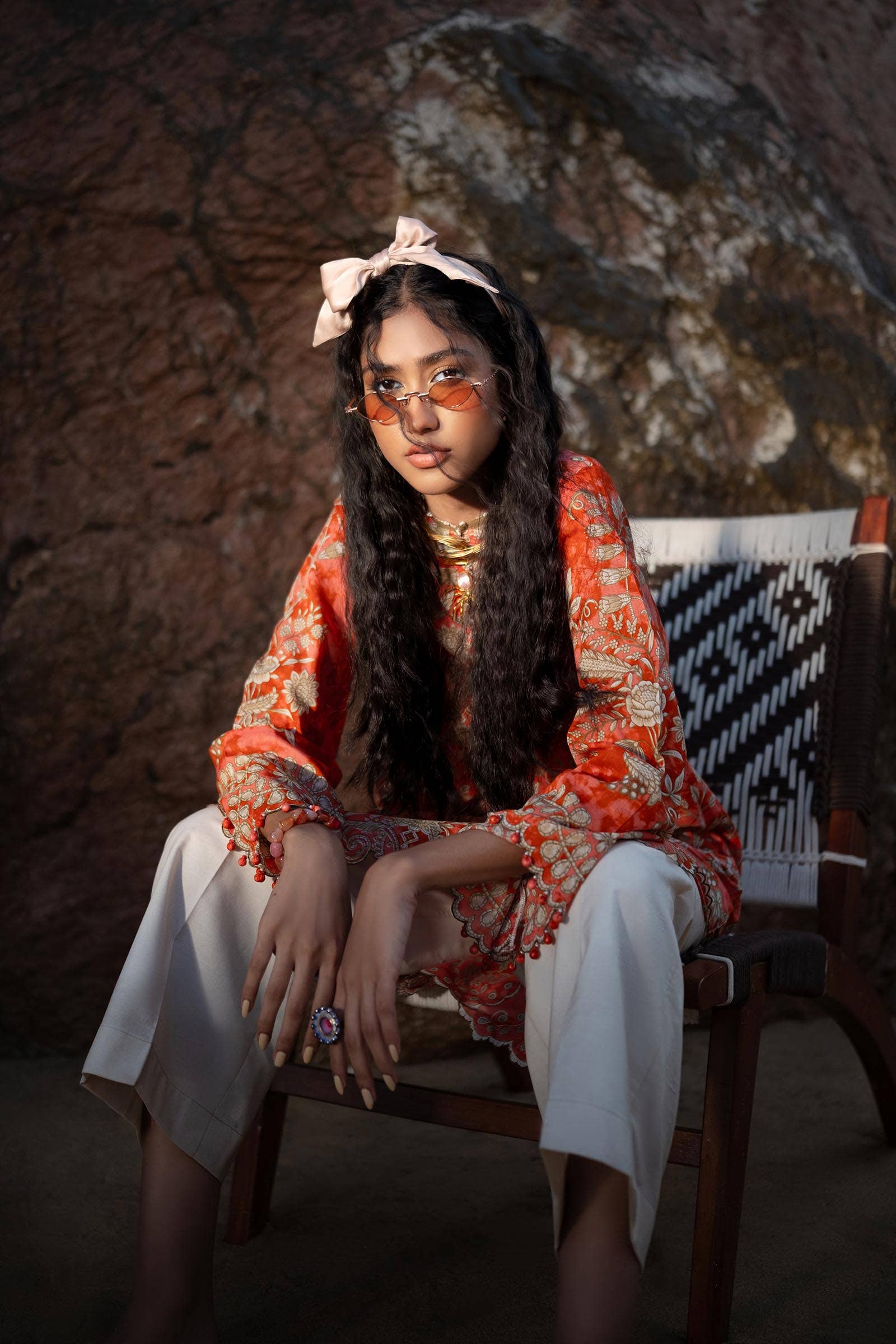 Sana Safinaz | Mahay Spring 24 | H241-018A-2BG - Rang-e-Khaas