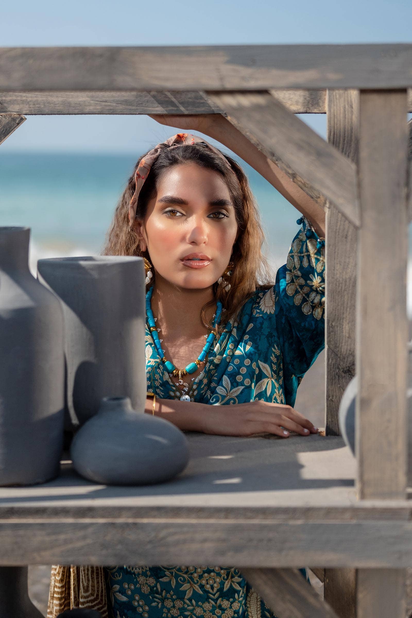 Sana Safinaz | Mahay Spring 24 | H241-018B-2BG - Rang-e-Khaas