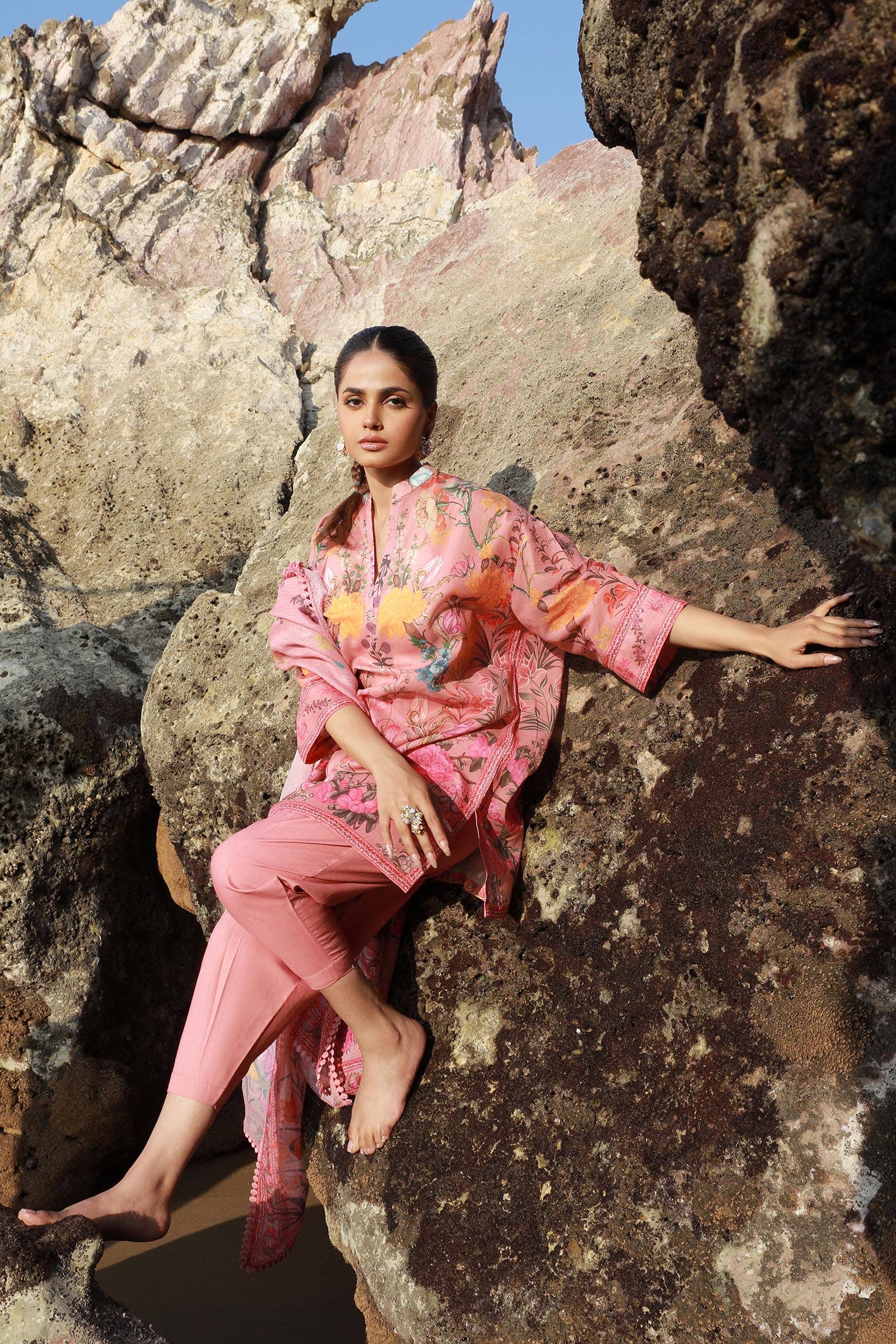 Sana Safinaz | Mahay Spring 24 | H241-019A-3CS - Rang-e-Khaas