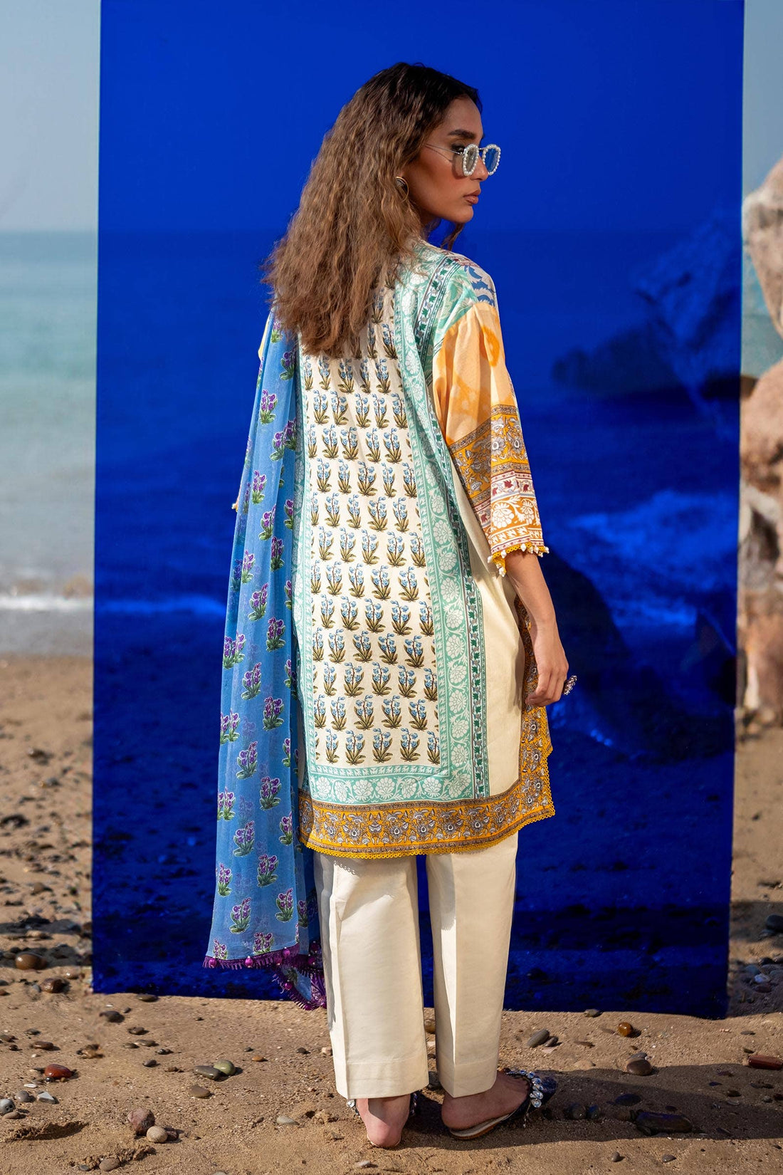 Sana Safinaz | Mahay Spring 24 | H241-003A-2BI - Rang-e-Khaas