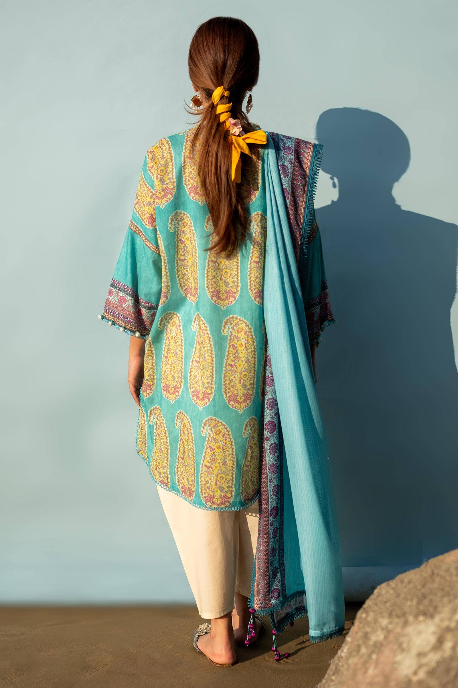 Sana Safinaz | Mahay Spring 24 | H241-022B-2BS - Rang-e-Khaas