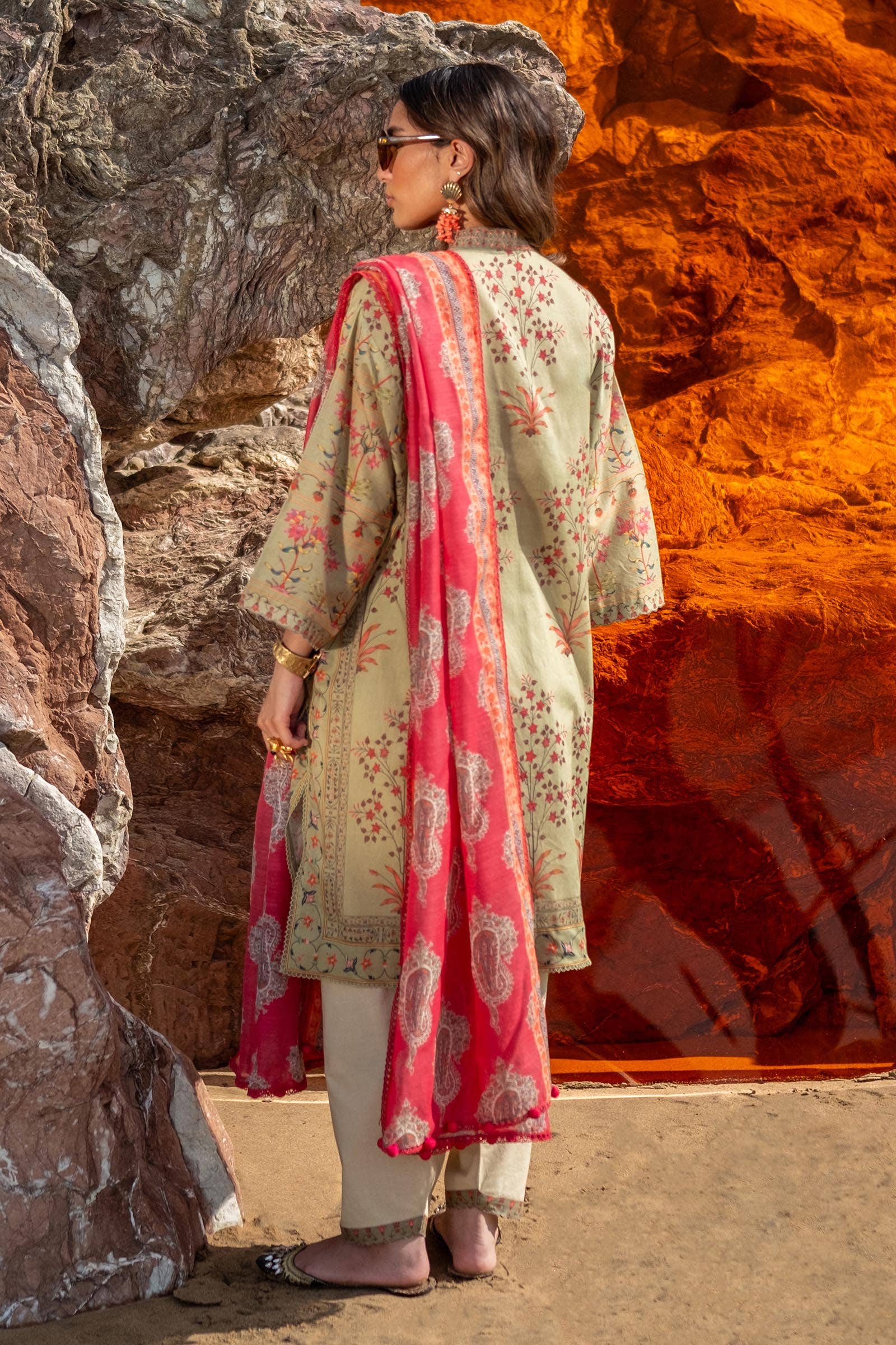 Sana Safinaz | Mahay Spring 24 | H241-023B-2DD - Rang-e-Khaas